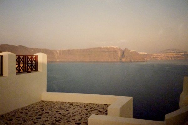 Utsikt Fira Santorini