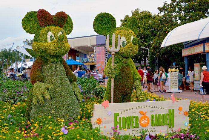 Epcot Flower Garden