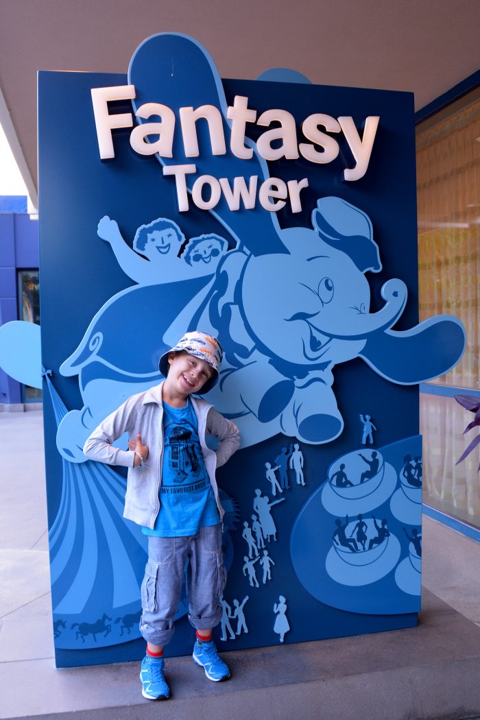 fantasy tower disneyland hotel anaheim