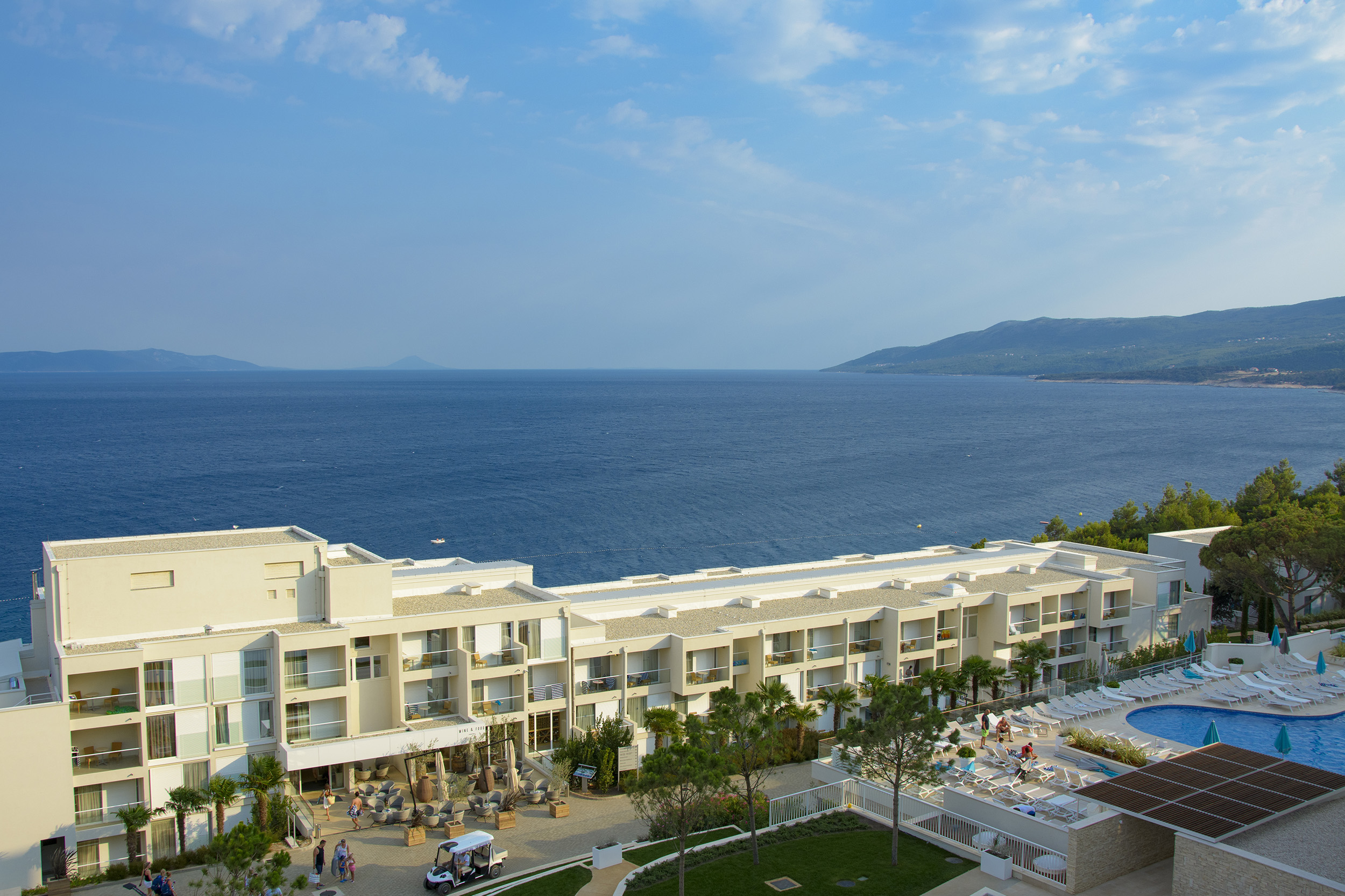 Utsikt Tui Family Life Bellevue Resort Rabac Kroatien