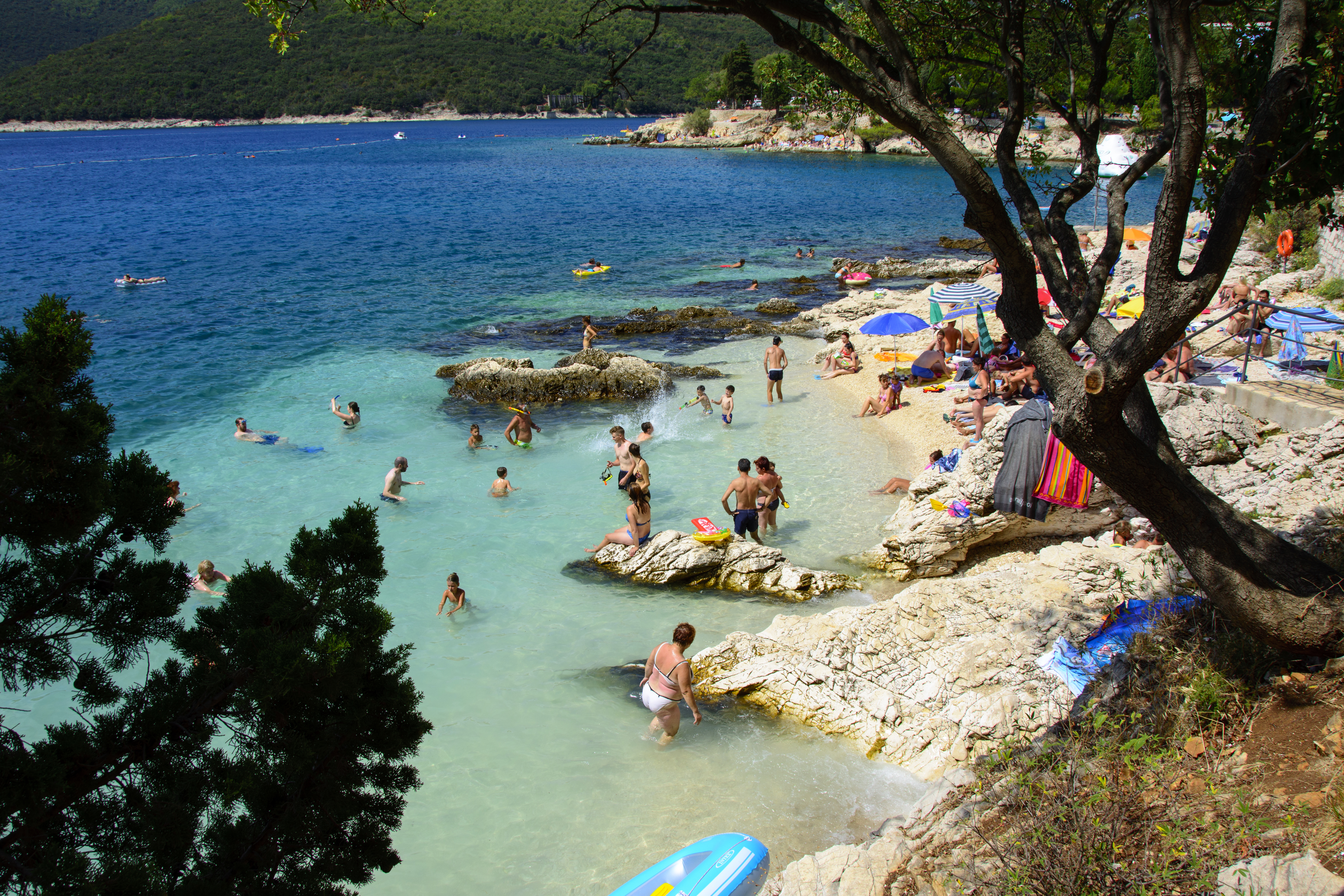 rabac strand kroatien