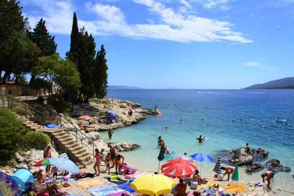 rabac strand kroatien