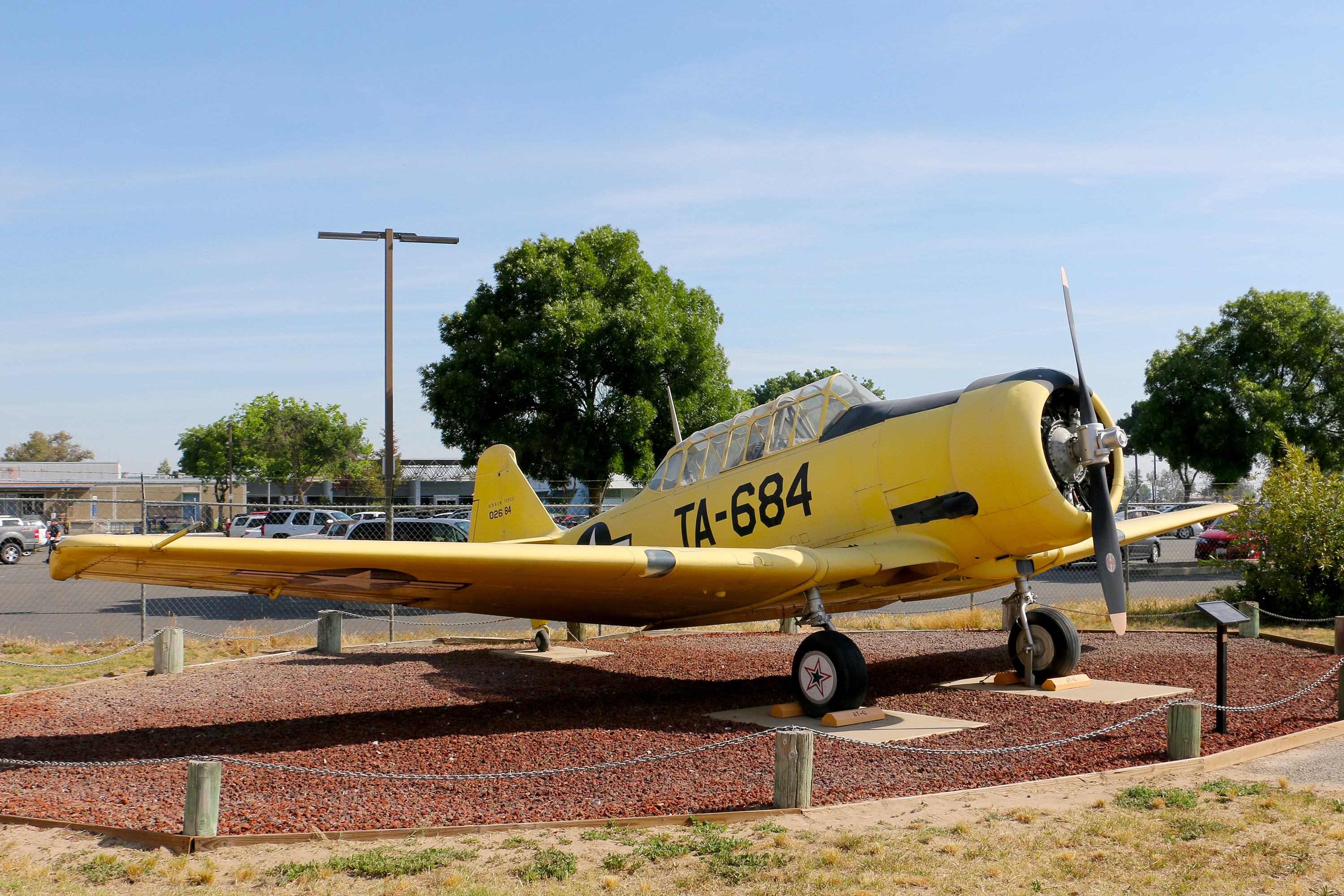 North American AT-6 Texan Castle Air Museum