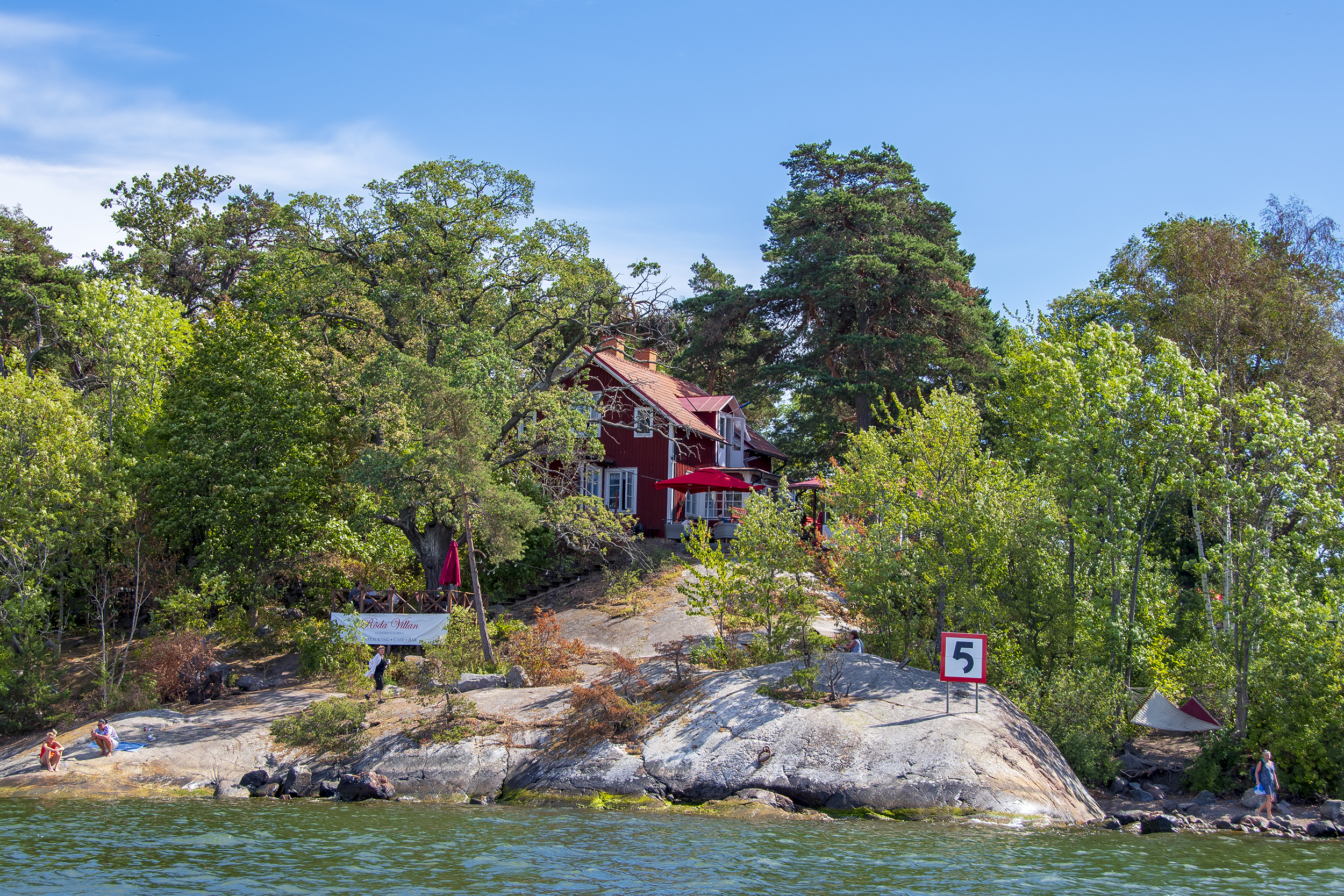 Fjäderholmarna Röda Villan