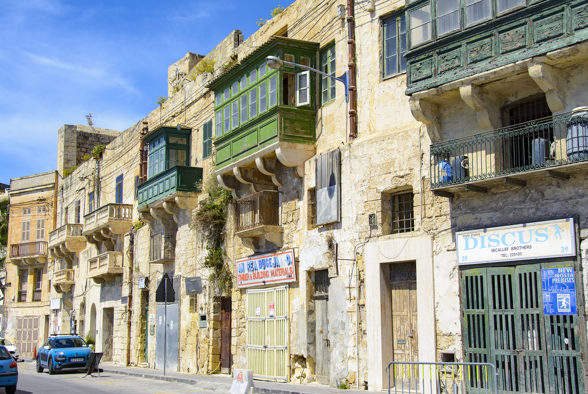 Burspråk i Valletta
