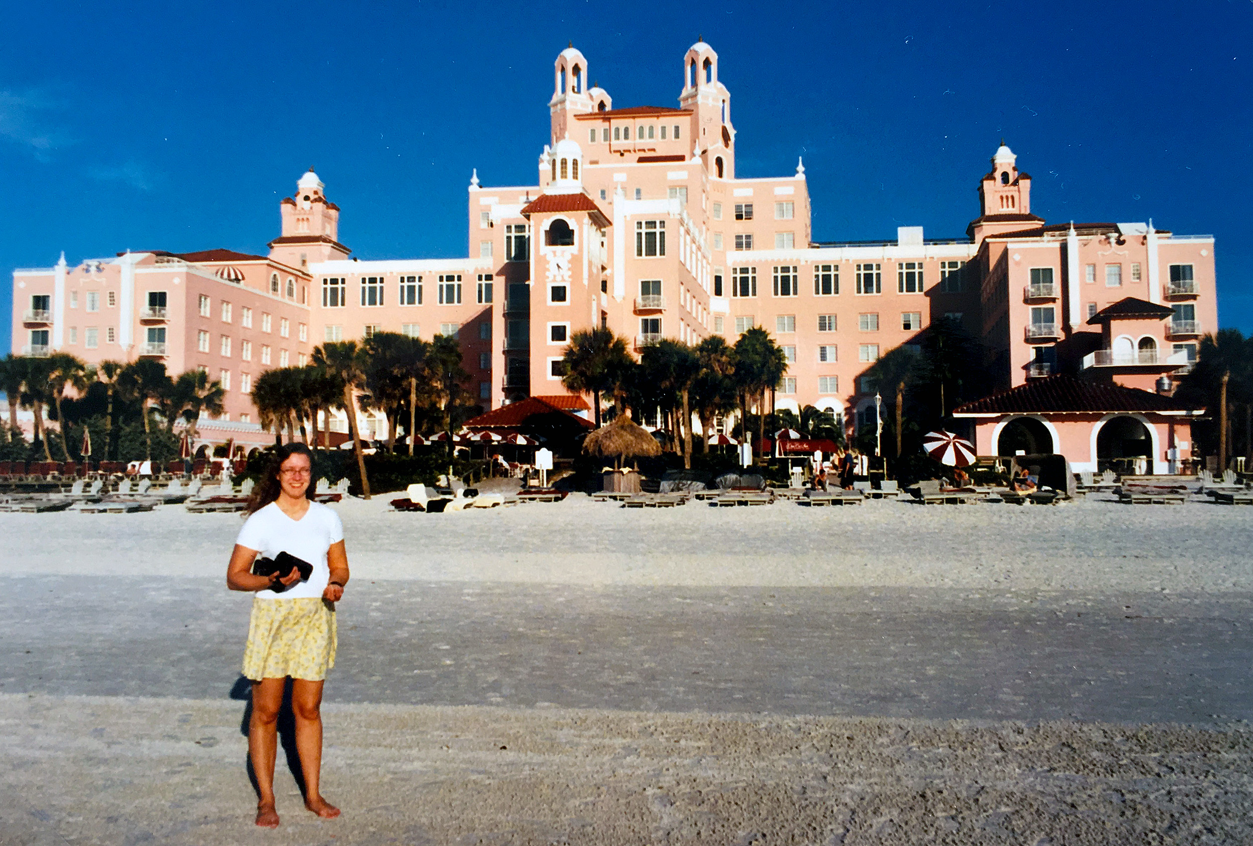 Don CeSar Hotel på St Pete Beach i Florida. 