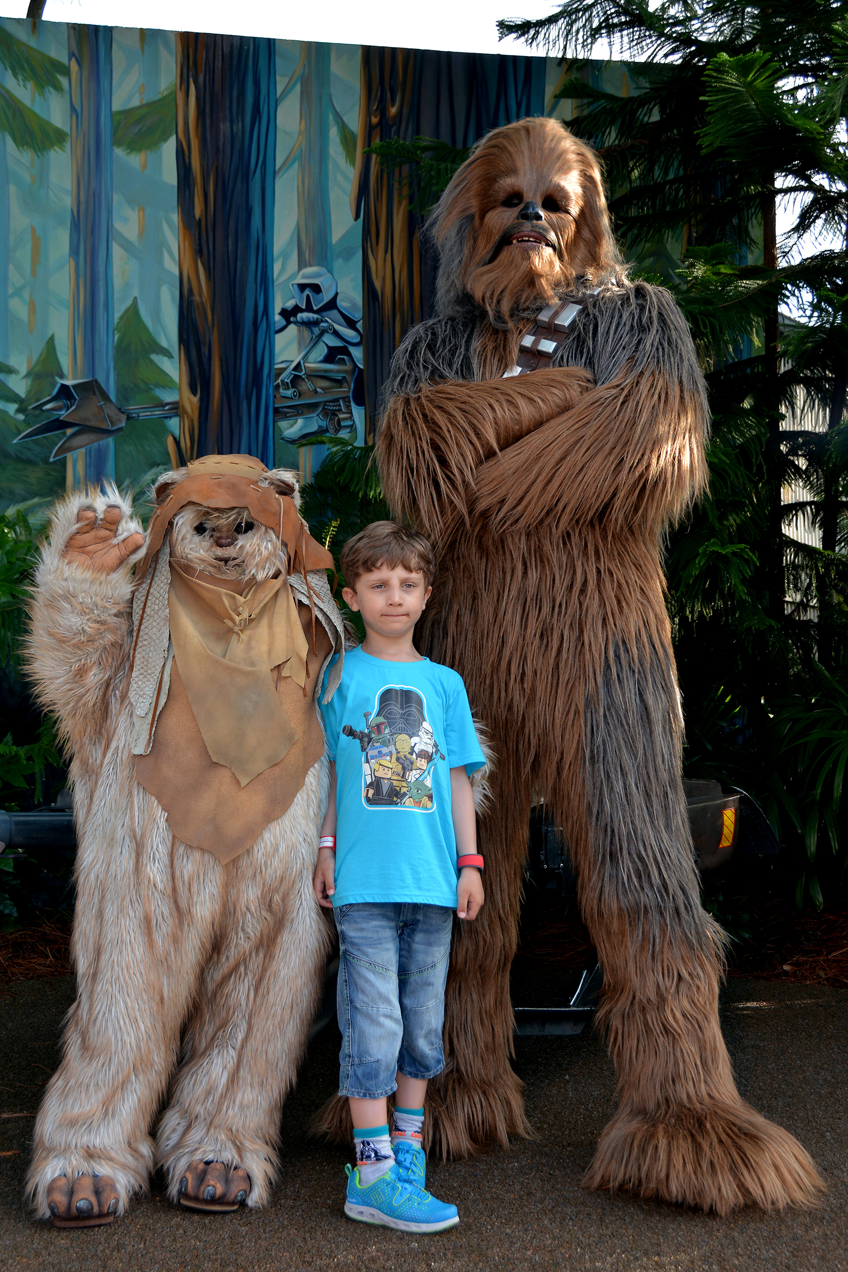 Chewbacca och Wicket W. Warrick.