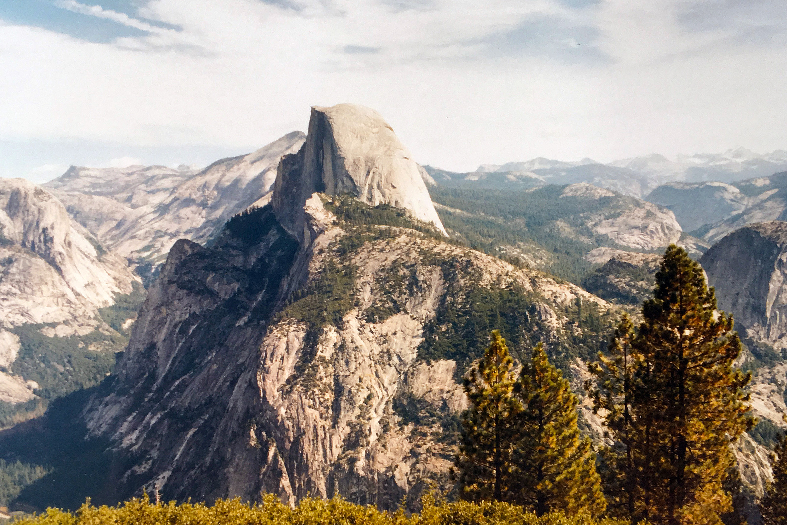 Half dome i Yosemite. 