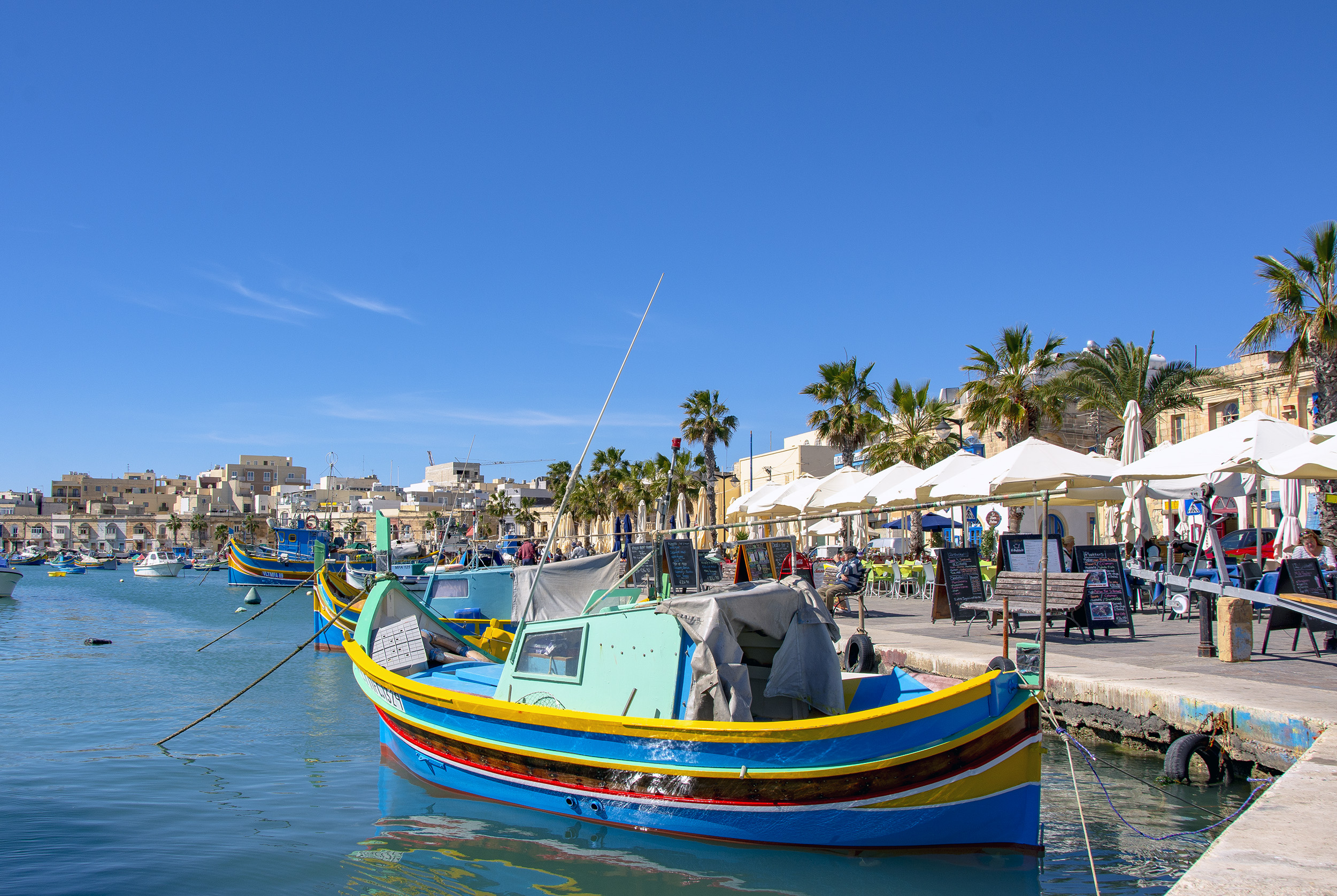 Marsaxlokk Malta Luzzu