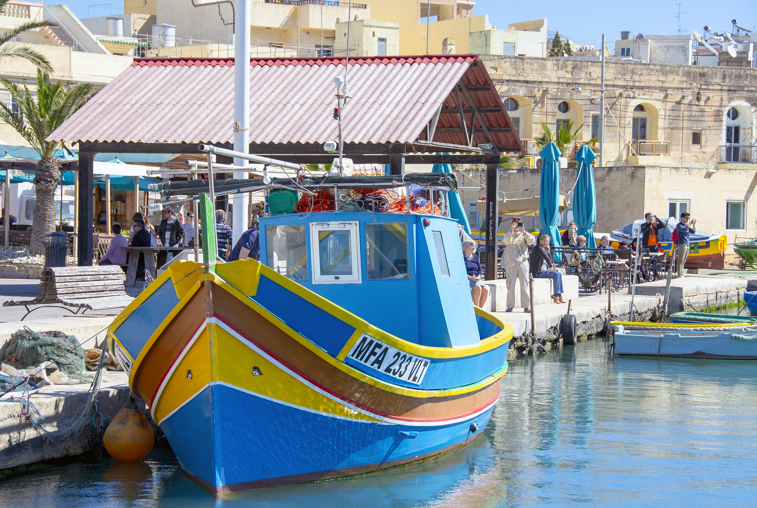 Marsaxlokk Malta Luzzu