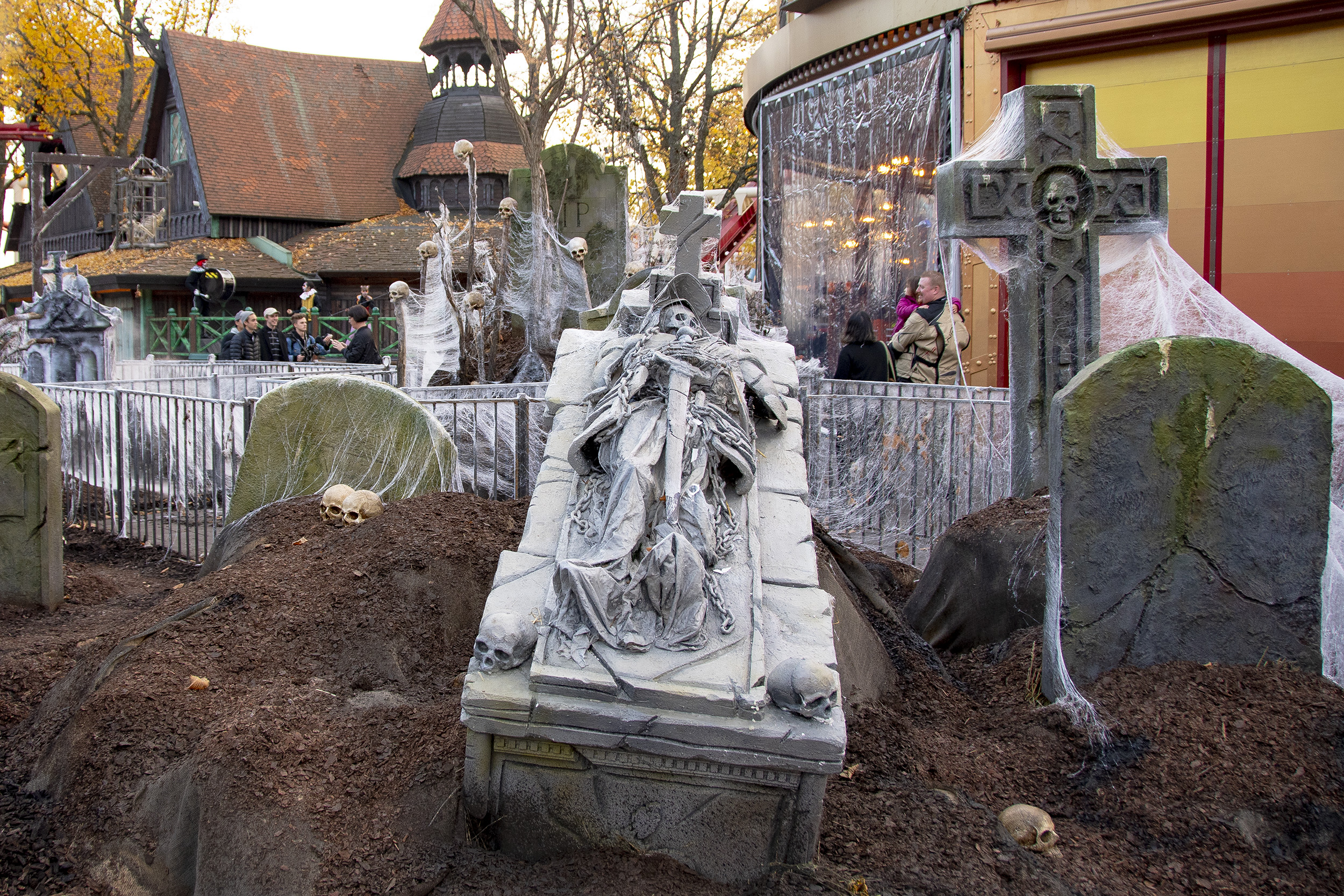 Halloween på Gröna Lund kyrkogården