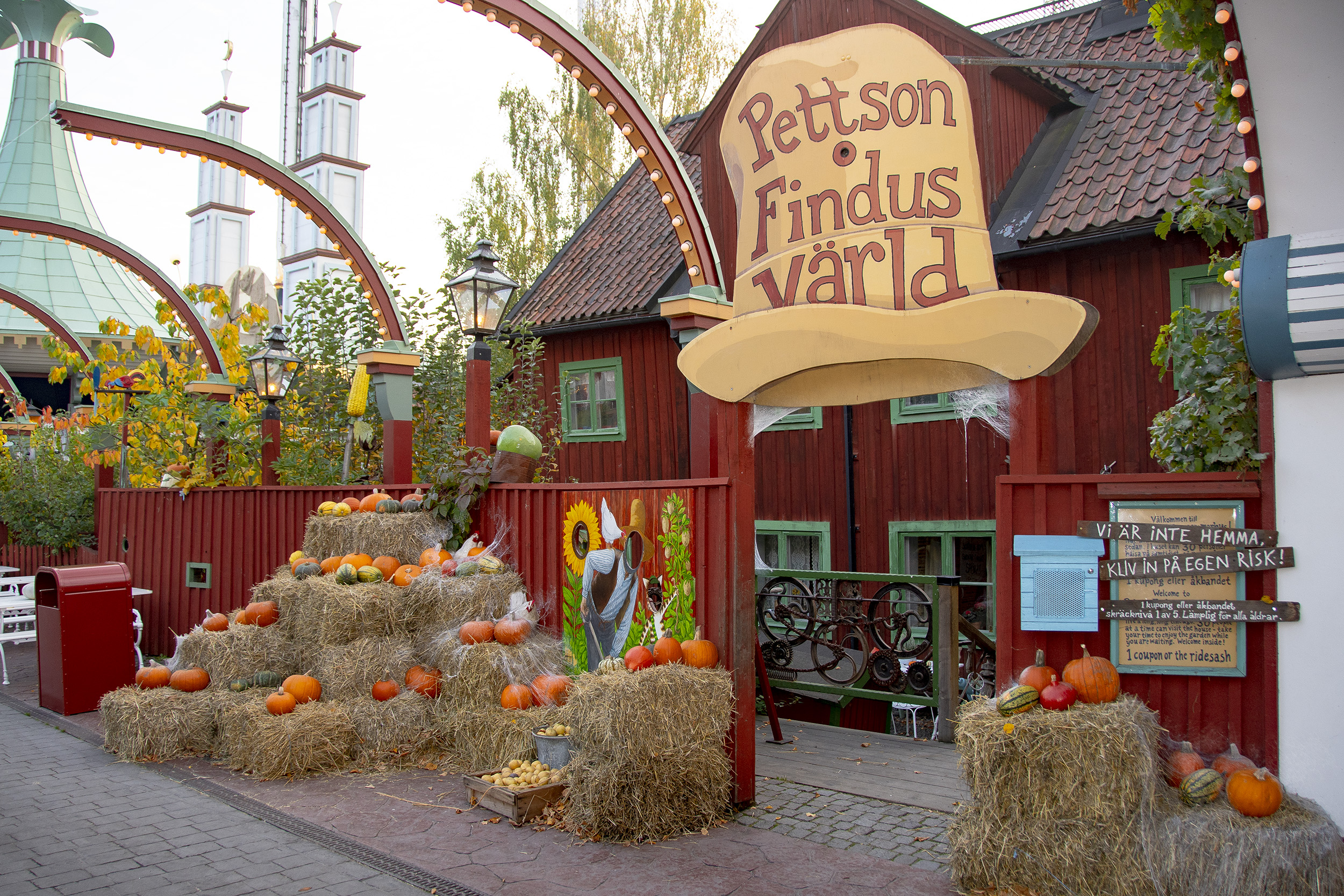 Halloween på Gröna Lund, Pettson o Findus spökhus