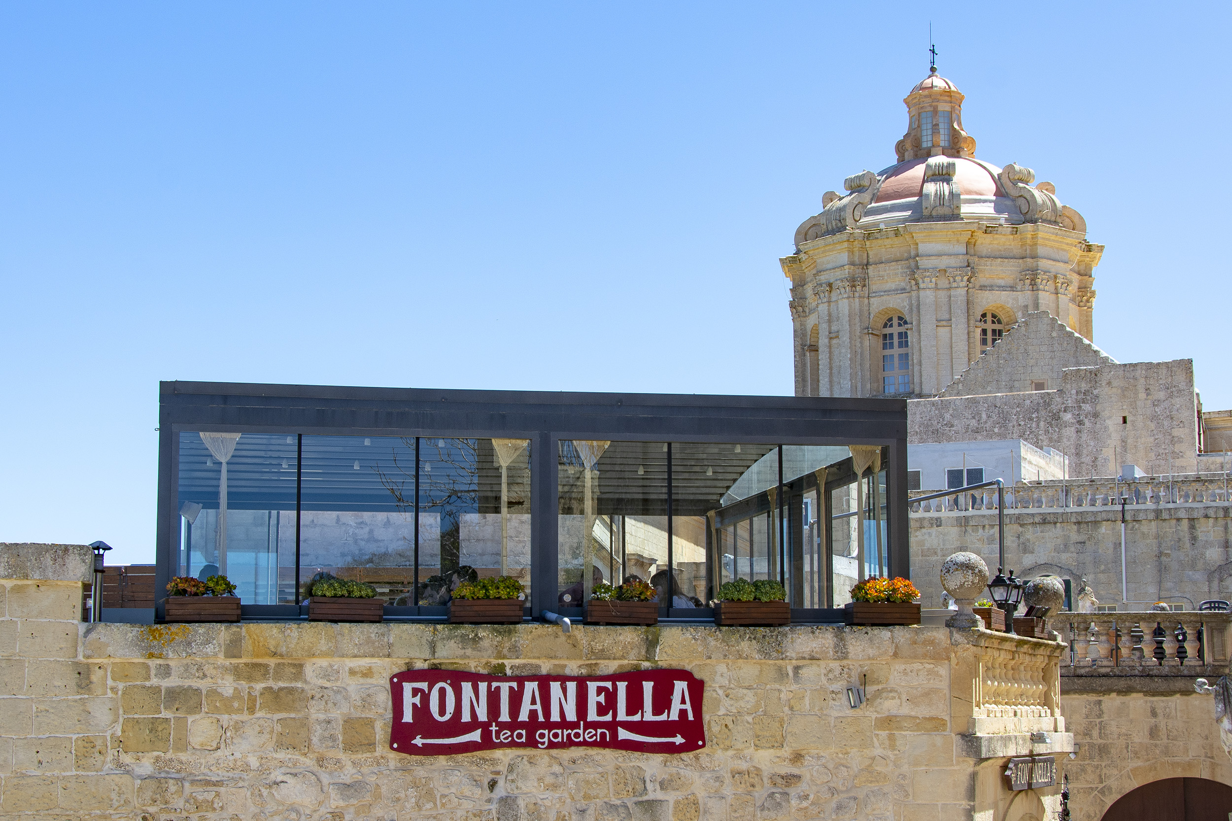 Fontanella Tea Garden Mdina Malta