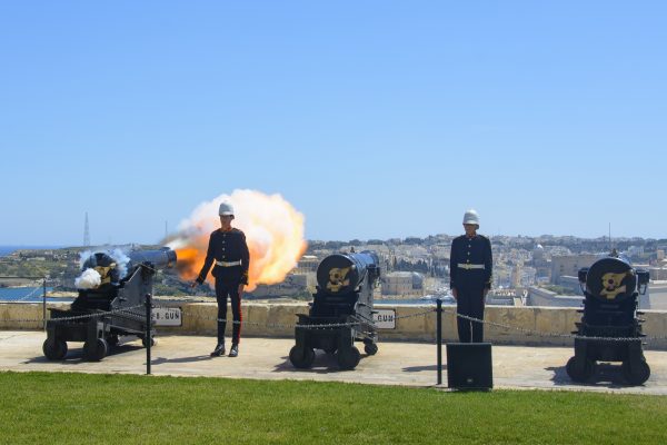 Saluting Battery upper barrakka gardens