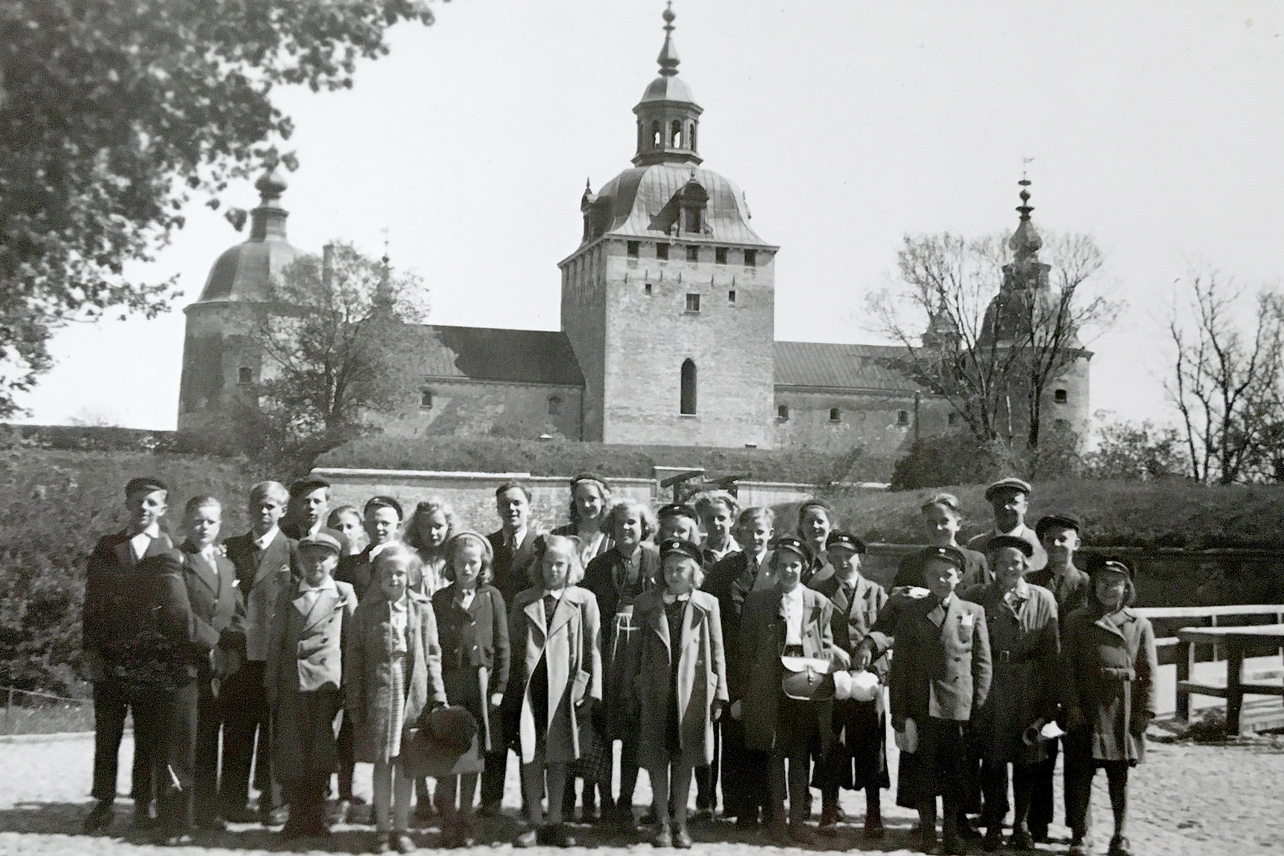 Pappa skolresa kalmar slott 1944