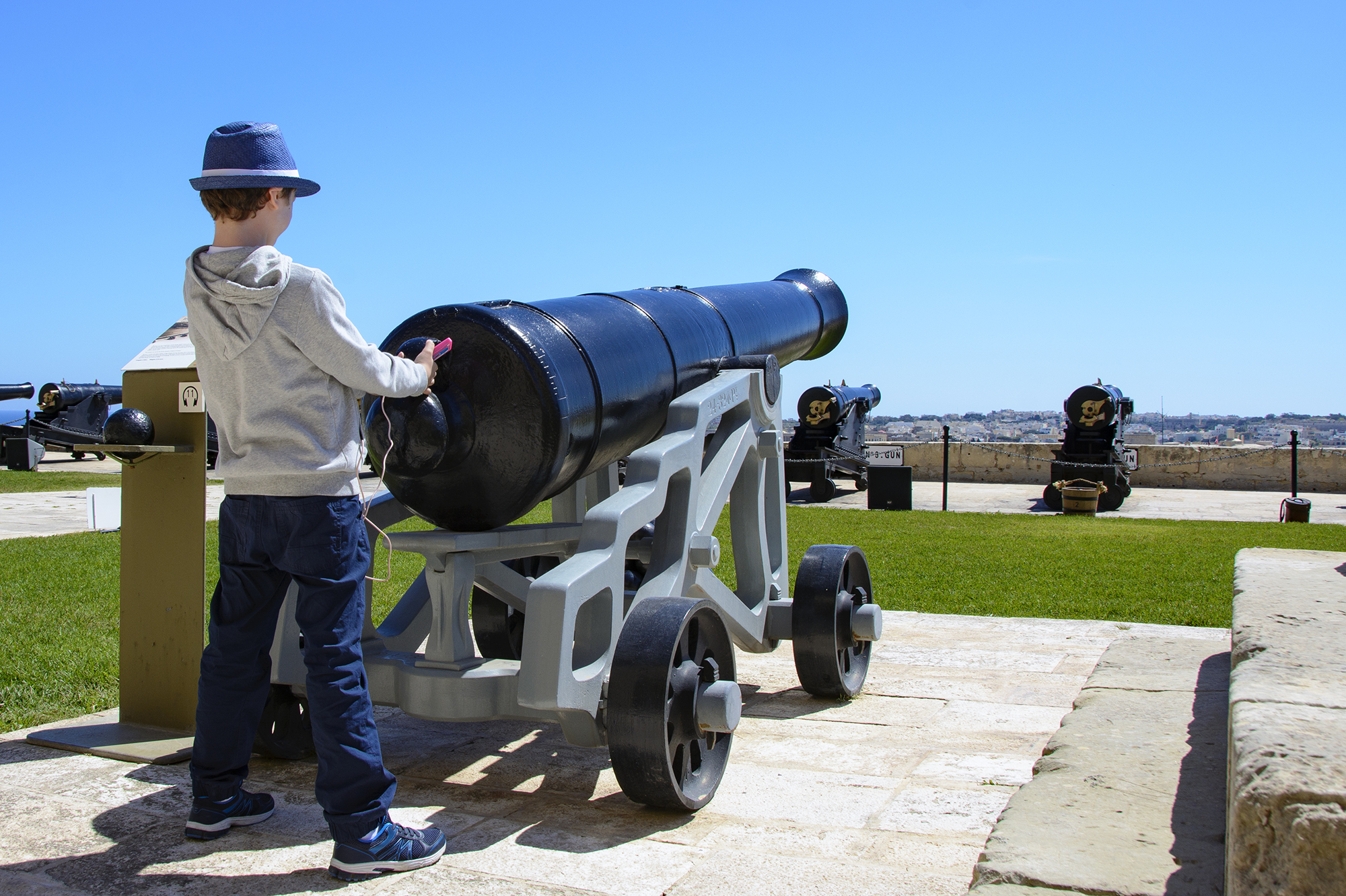 Saluting Battery Upper Barrakka Gardens Valletta