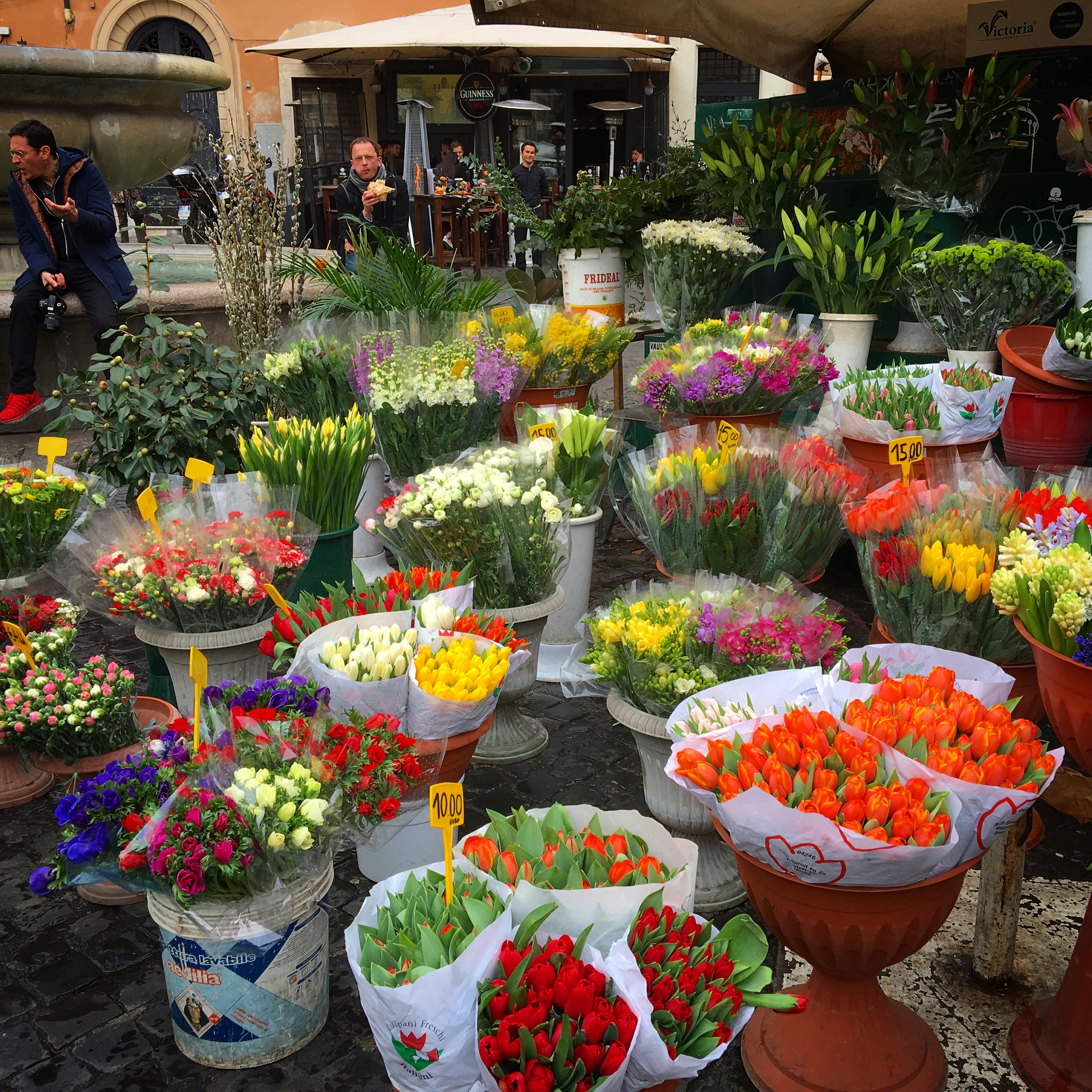 Campo de' Fiori, Rom, Italien