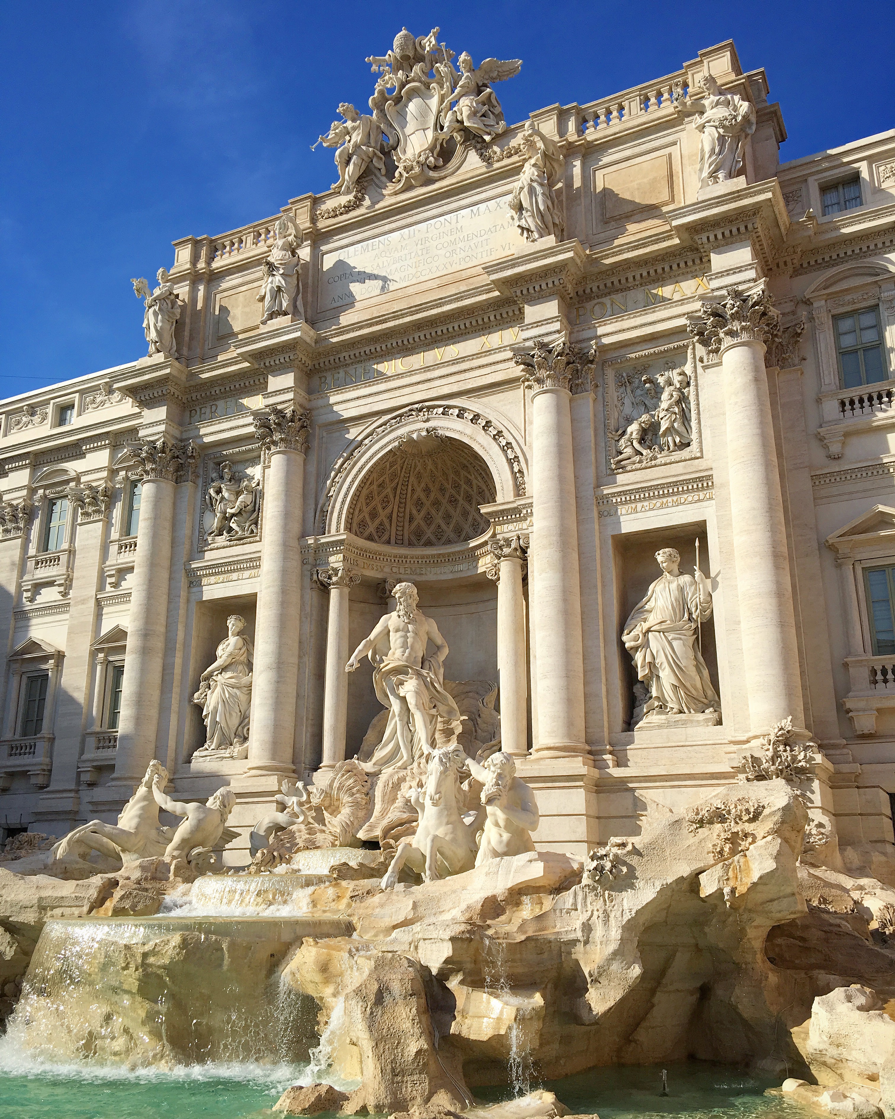 Fontana Di Trevi Rom Italien