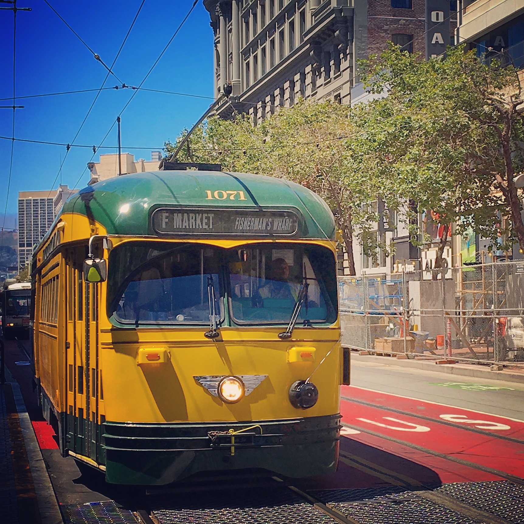 Muni F-Line Historic StreetCar San Francisco