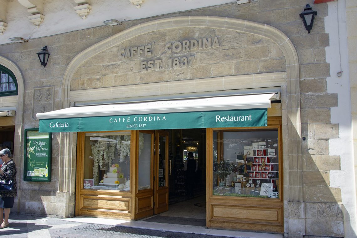 Caffe Cordina Malta Valletta