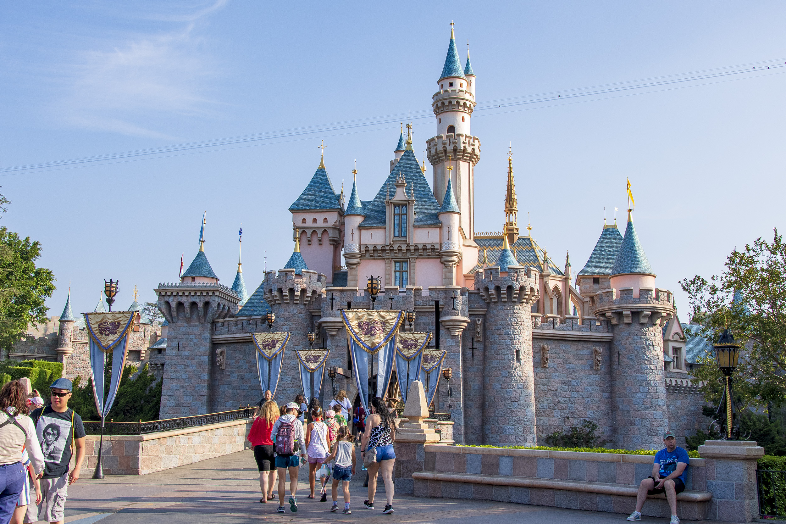 Sleeping Beauty Castle Disneyland kalifornien