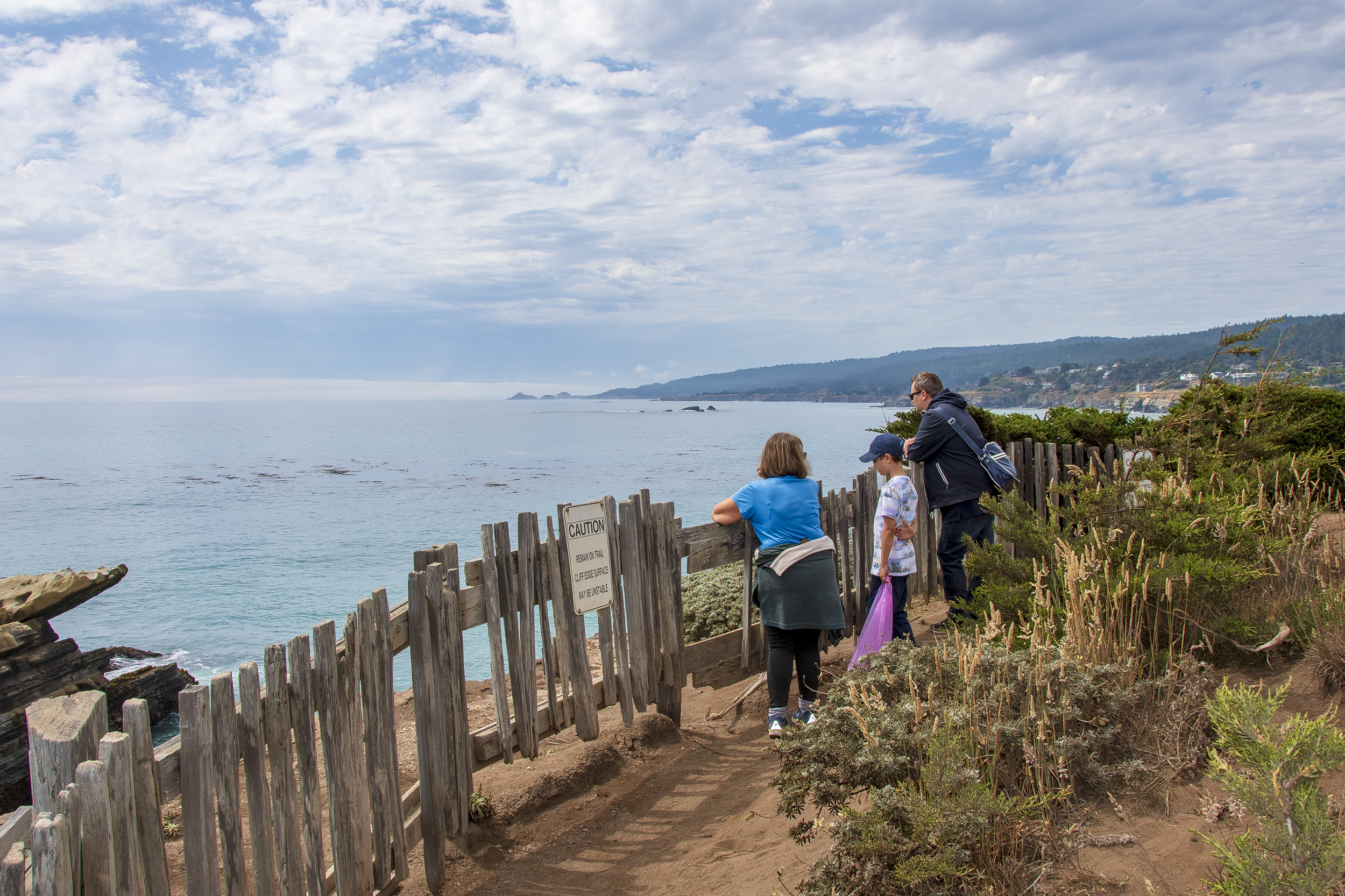 Gualala Point State park Kalifornien