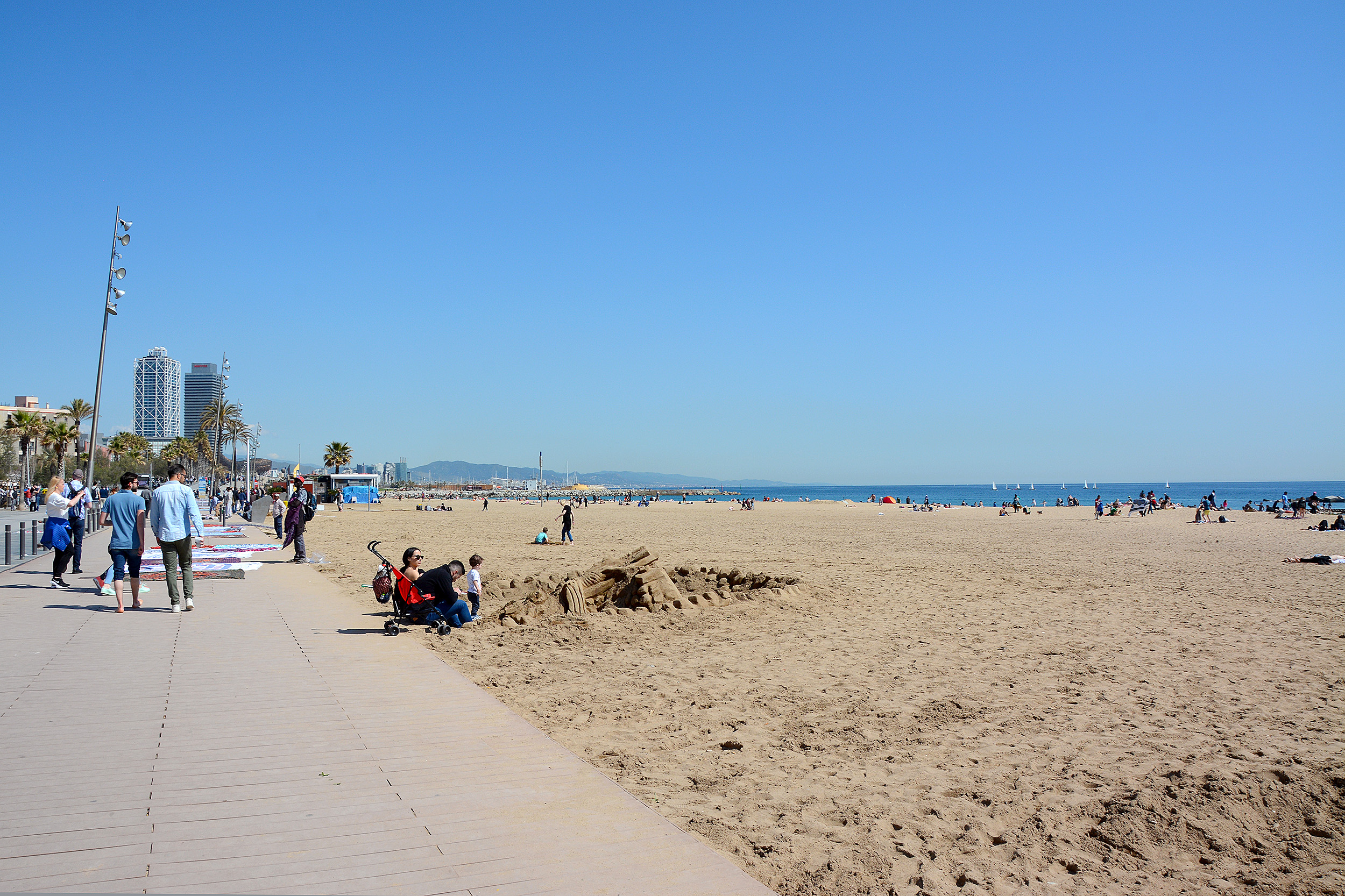 Barceloneta Barcelona Favoritstränder