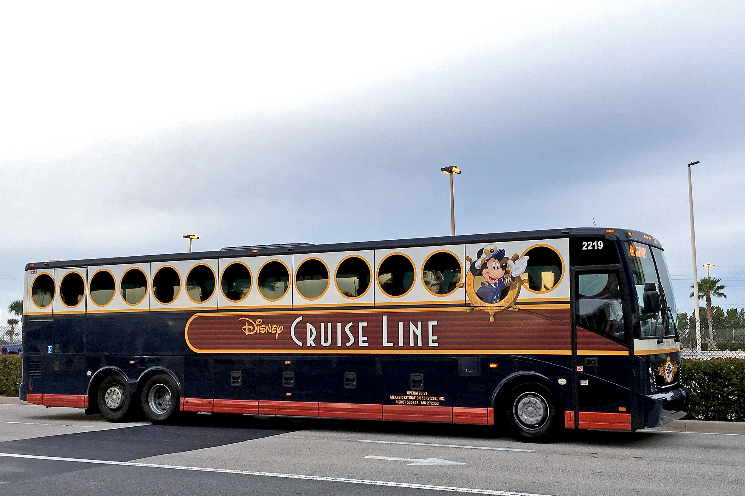 Disney Cruise Line Bus Port Canaveral