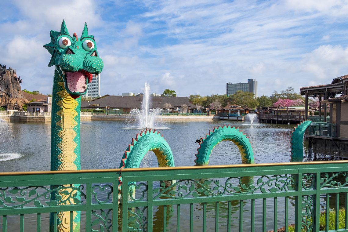 Disney Springs Lego Drake Orlando