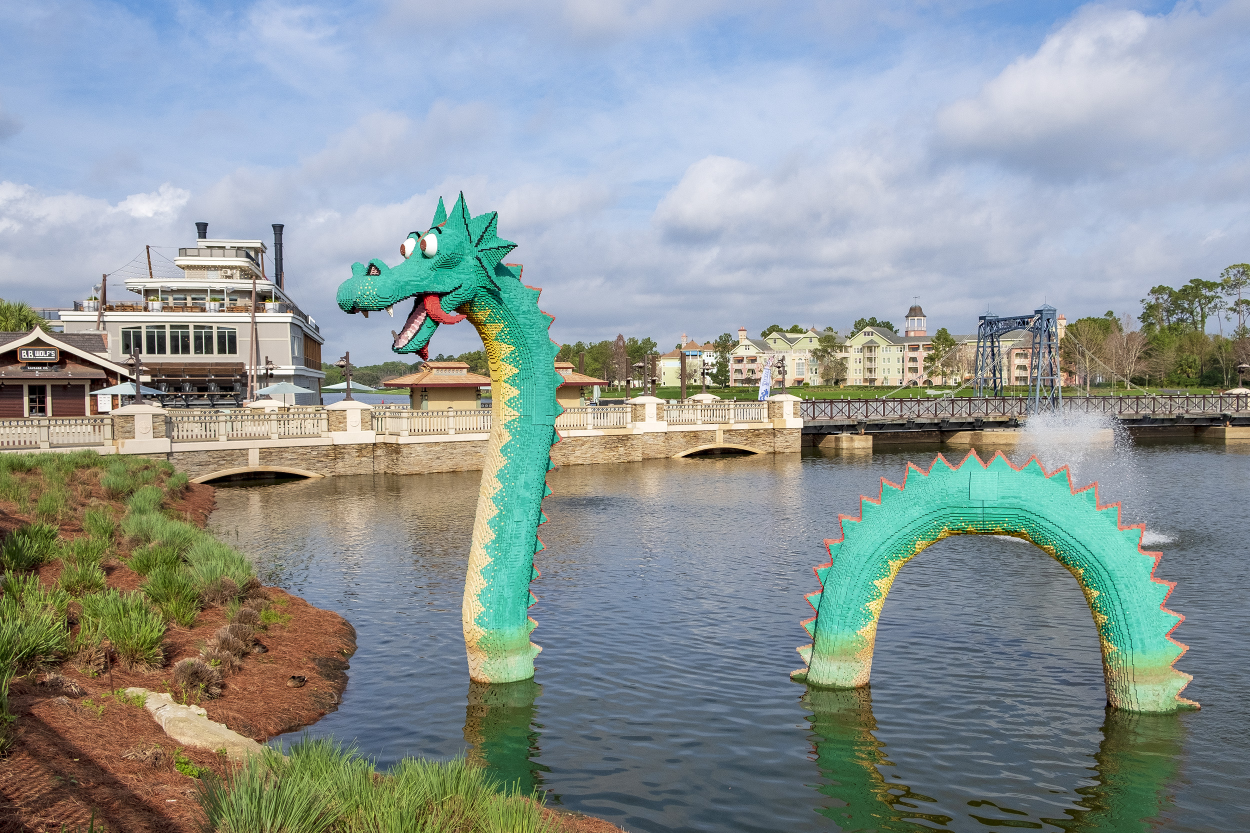 Lego Drake Disney Springs Orlando