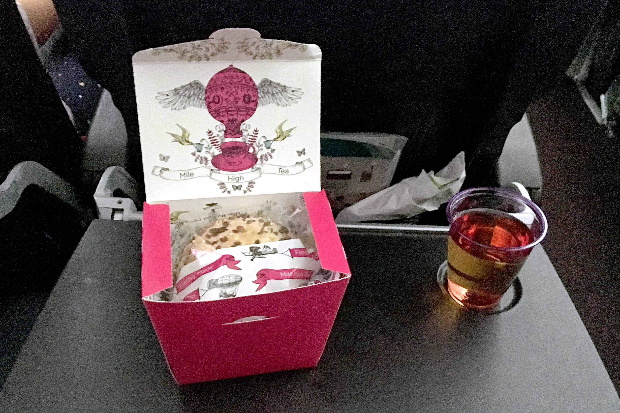 Virgin Atlantic Frukost