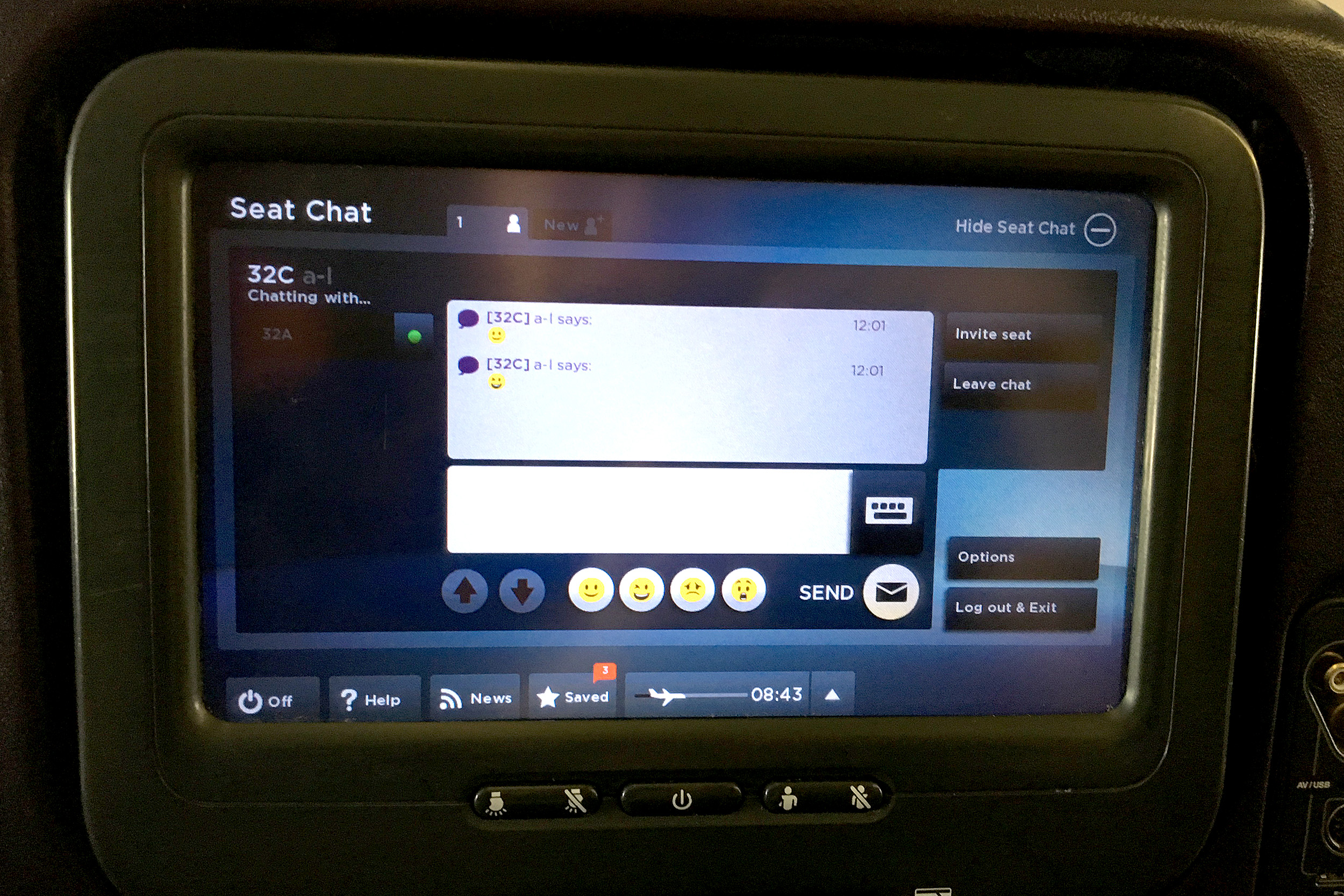 Virgin Atlantic Seat Chat