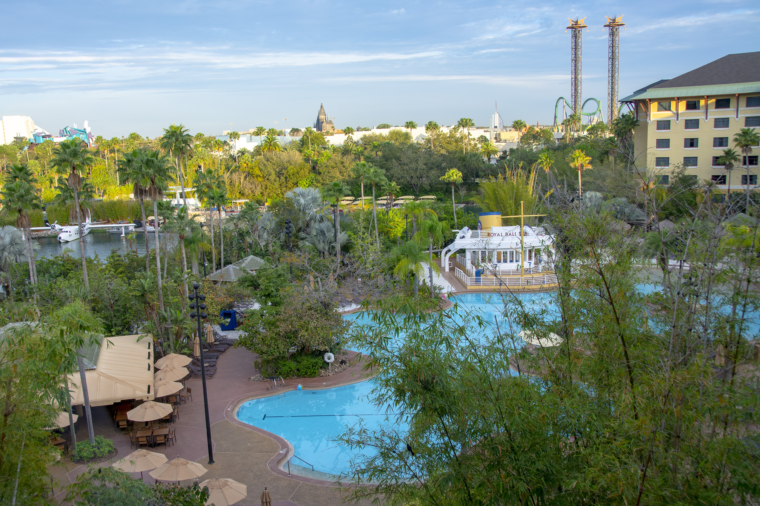 Loews Royal Pacific Resort Universal Orlando utsikt rum