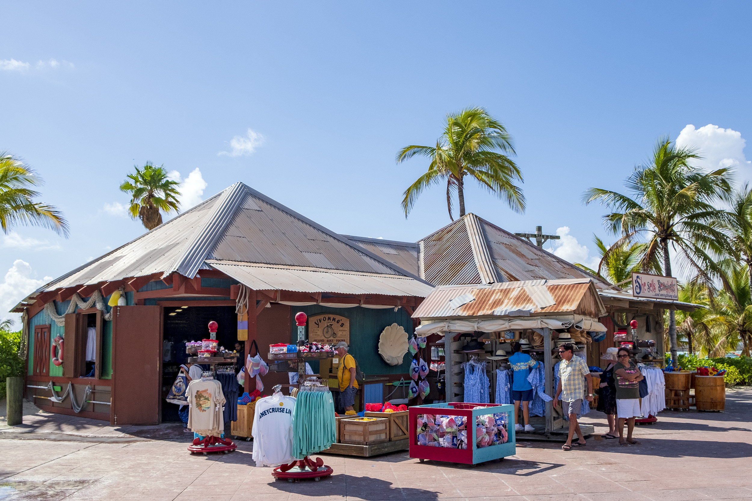 Castway Cay She Sells Sea Shells and everything else