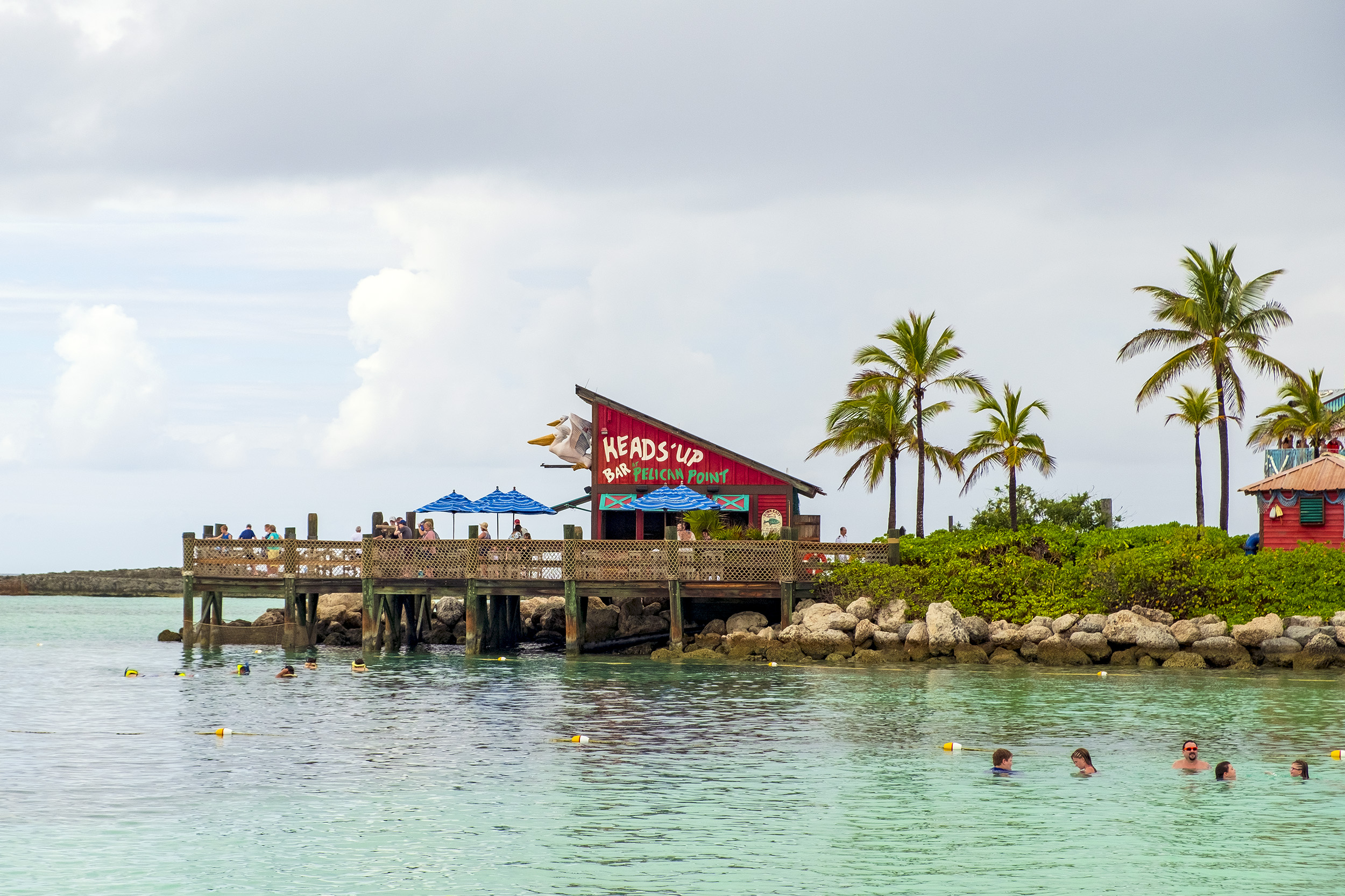 Castaway Cay Head's Up Bar.