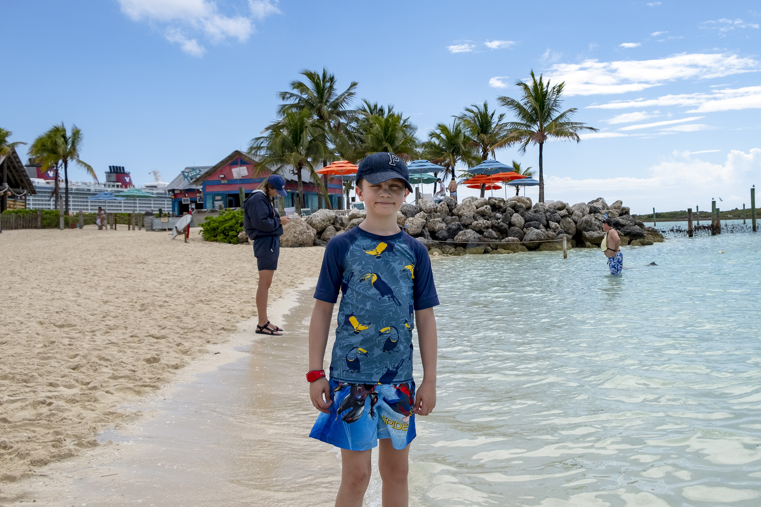 Family Beach Castaway Cay