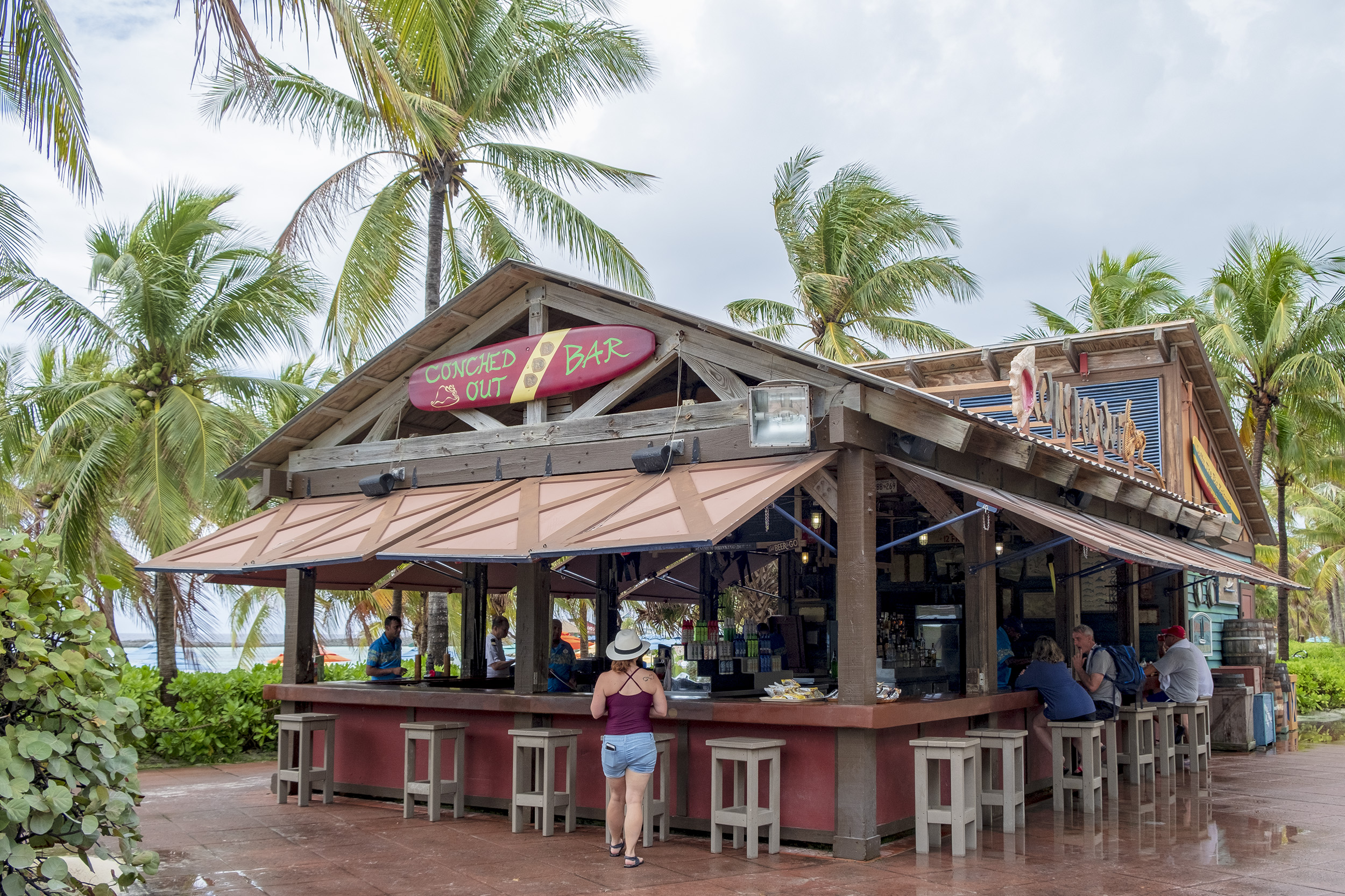 Castaway Cay Conched Out Bar