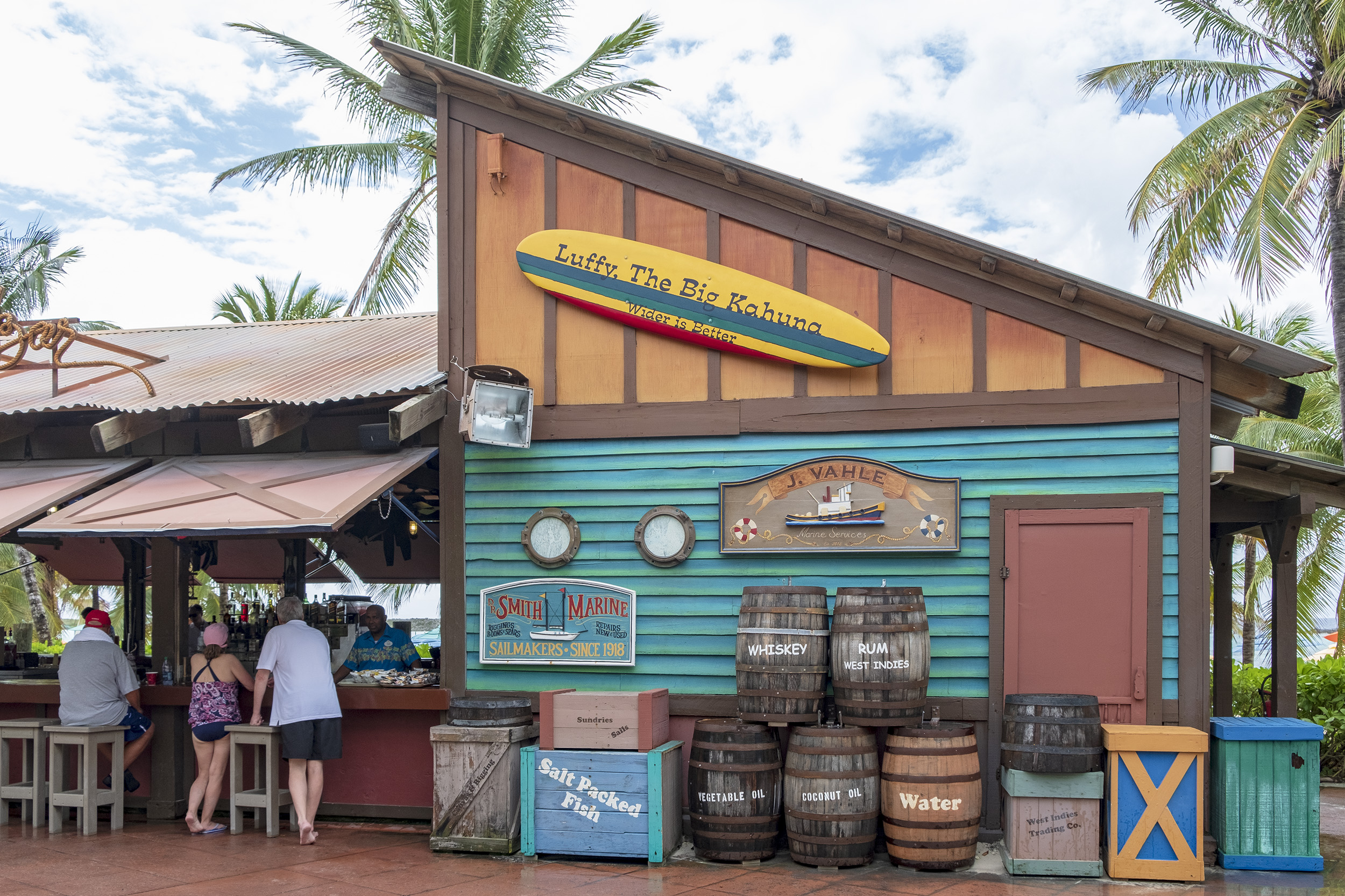 Castaway Cay Conched Out Bar