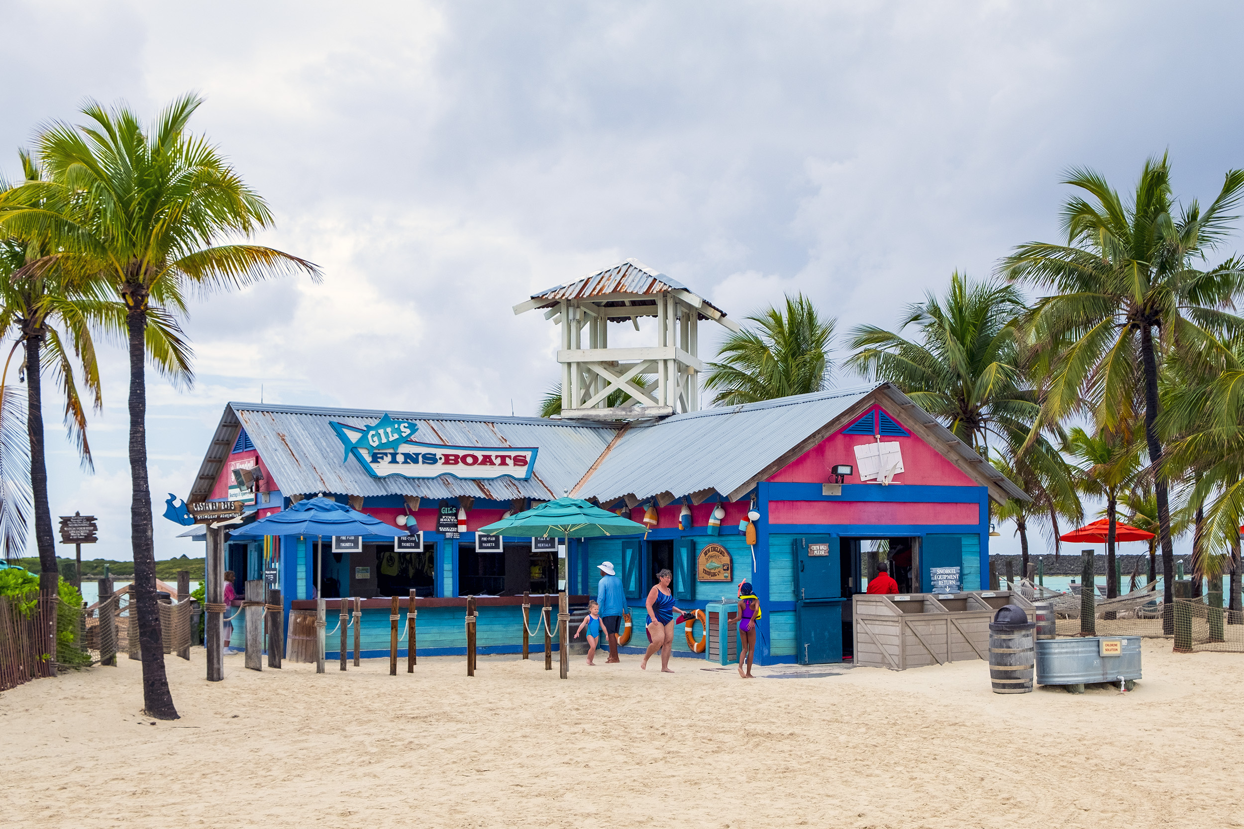 Castaway Cay Gil's Fins & Boats