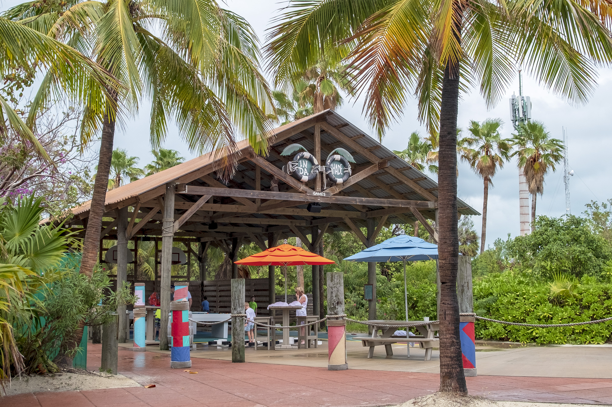 Castaway Cay In Da Shade Game Pavilion