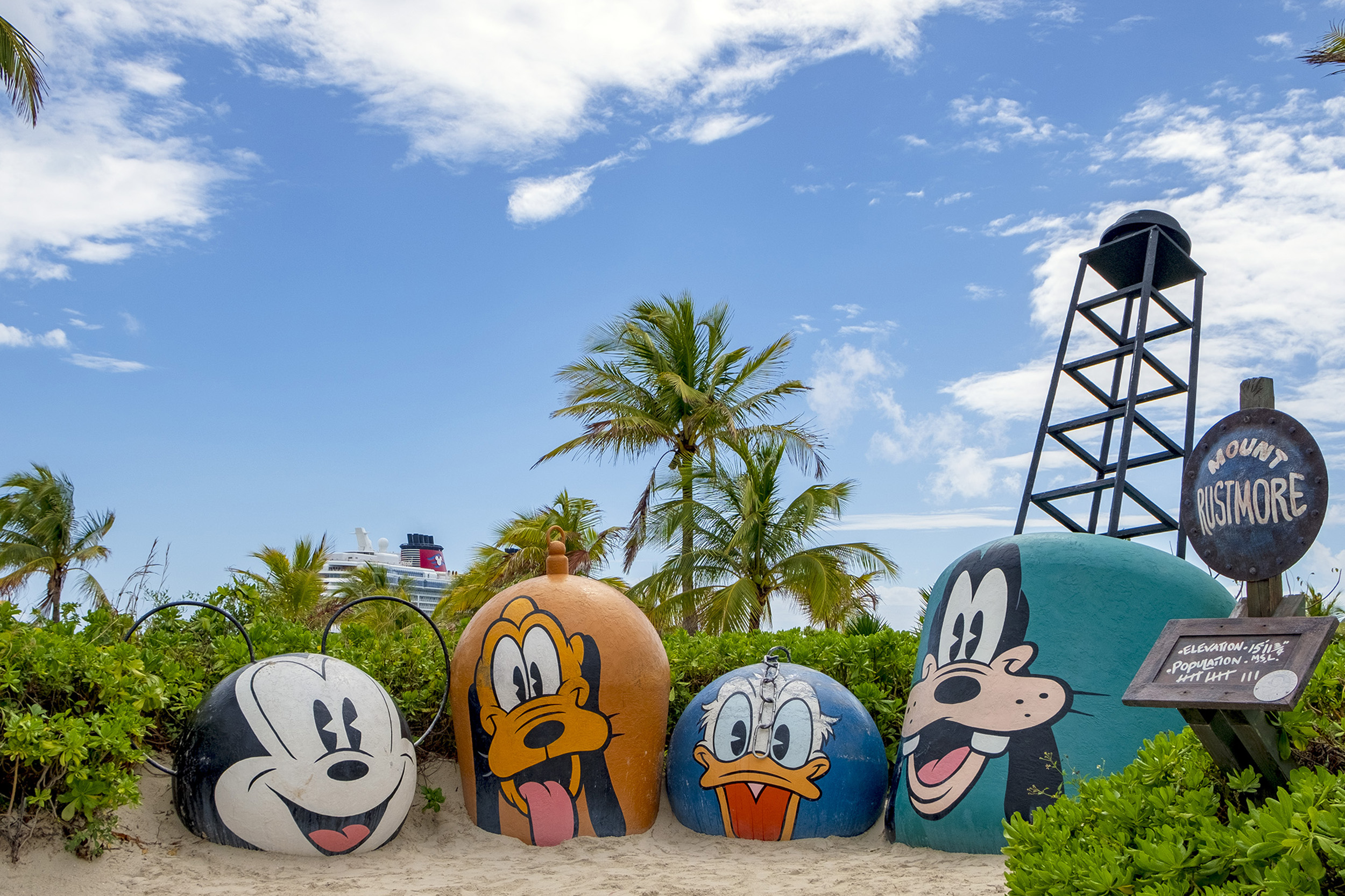 Castaway Cay Mount Rustmore