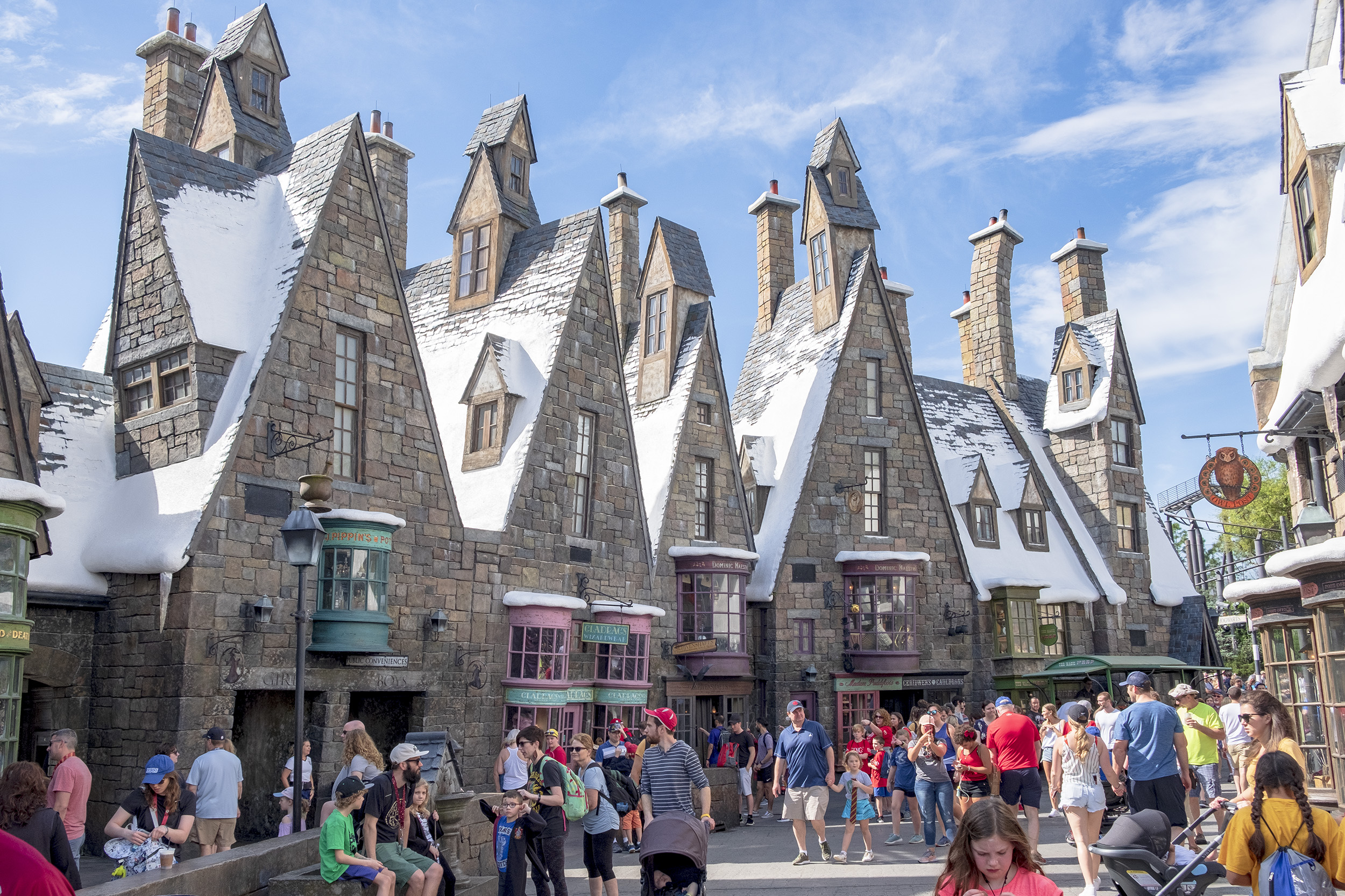 Hogsmeade Village. The wizarding world of harry potter. 