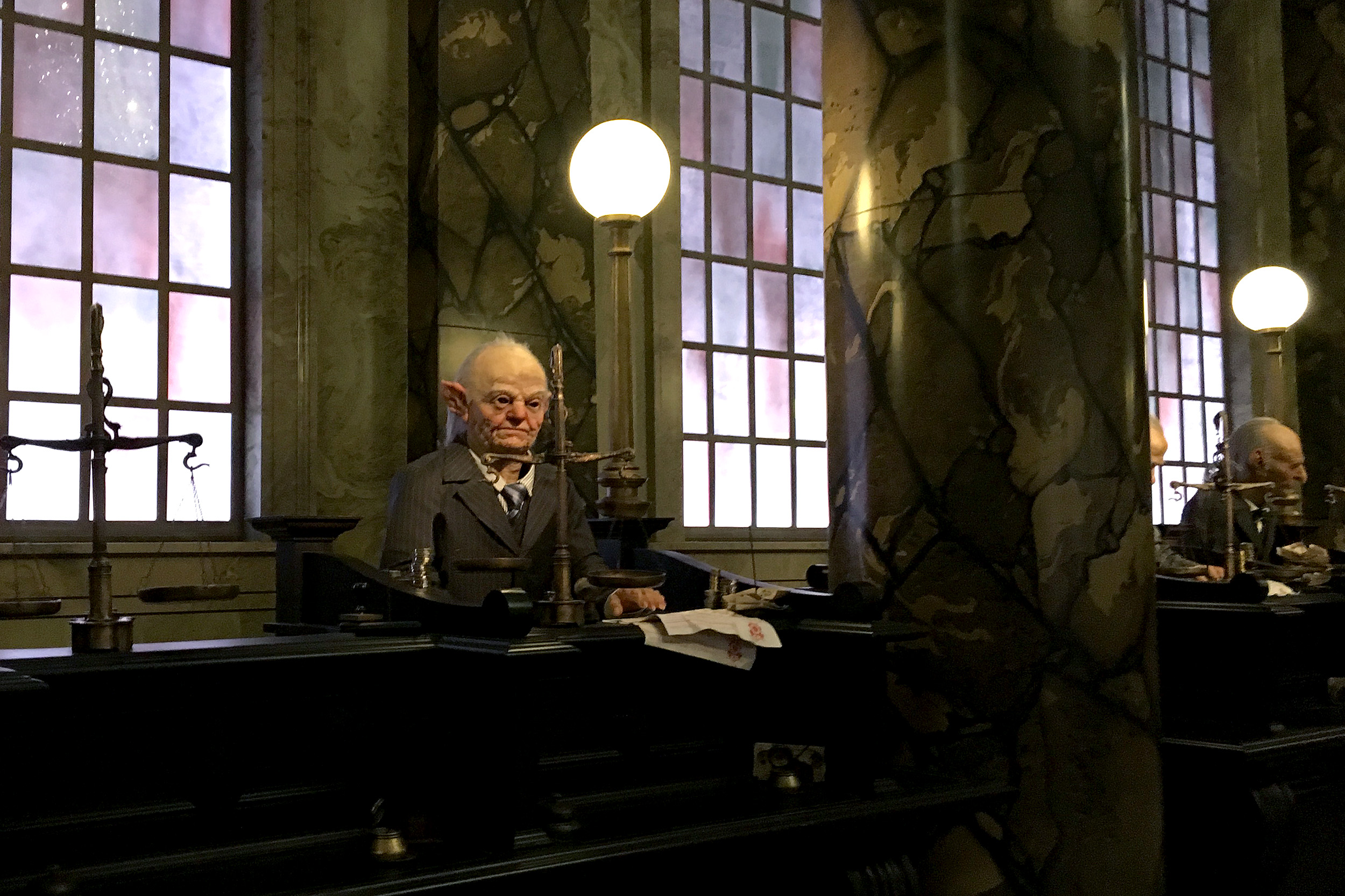 Goblin Escape from Gringotts. The wizarding world of harry potter. 