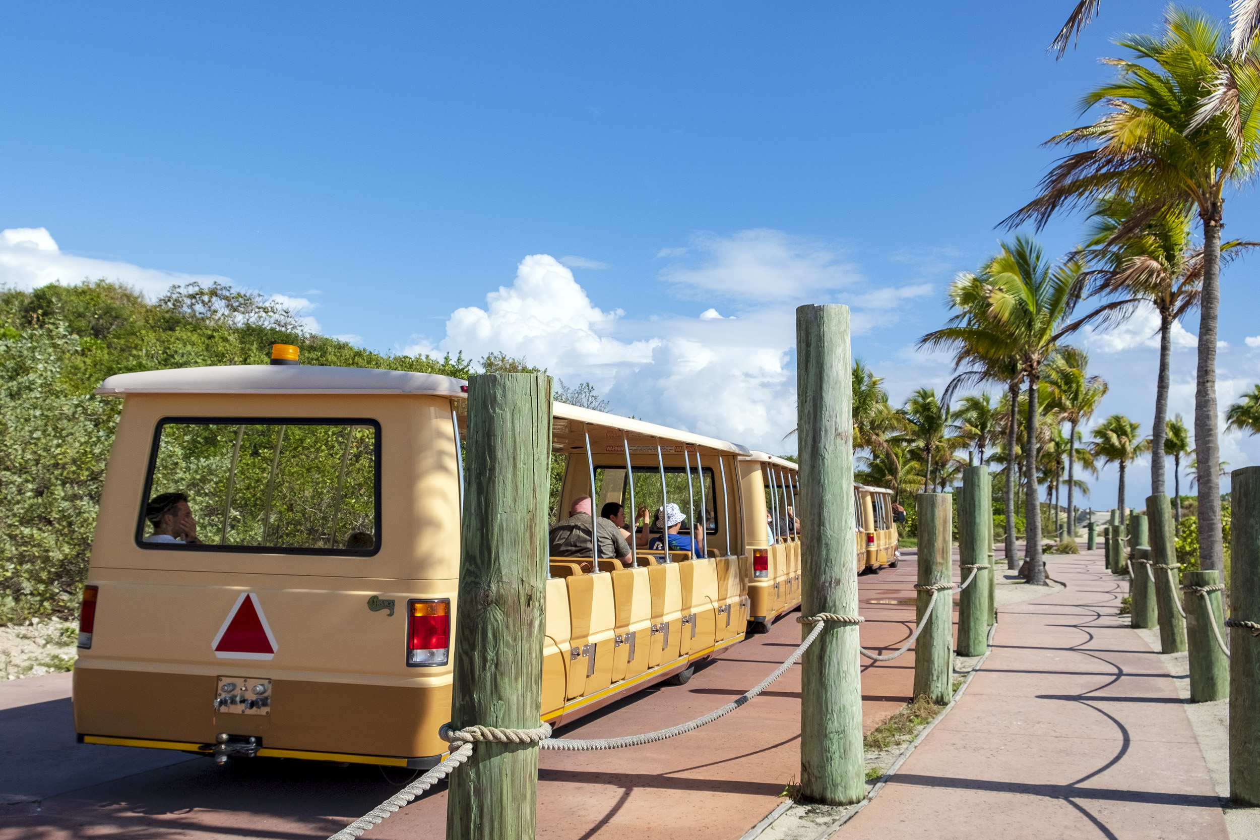 Tram Castaway Cay Bahamas