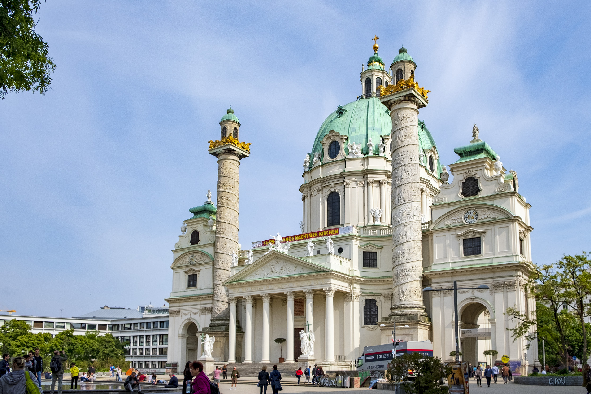 Karlskirche Wien Österrike