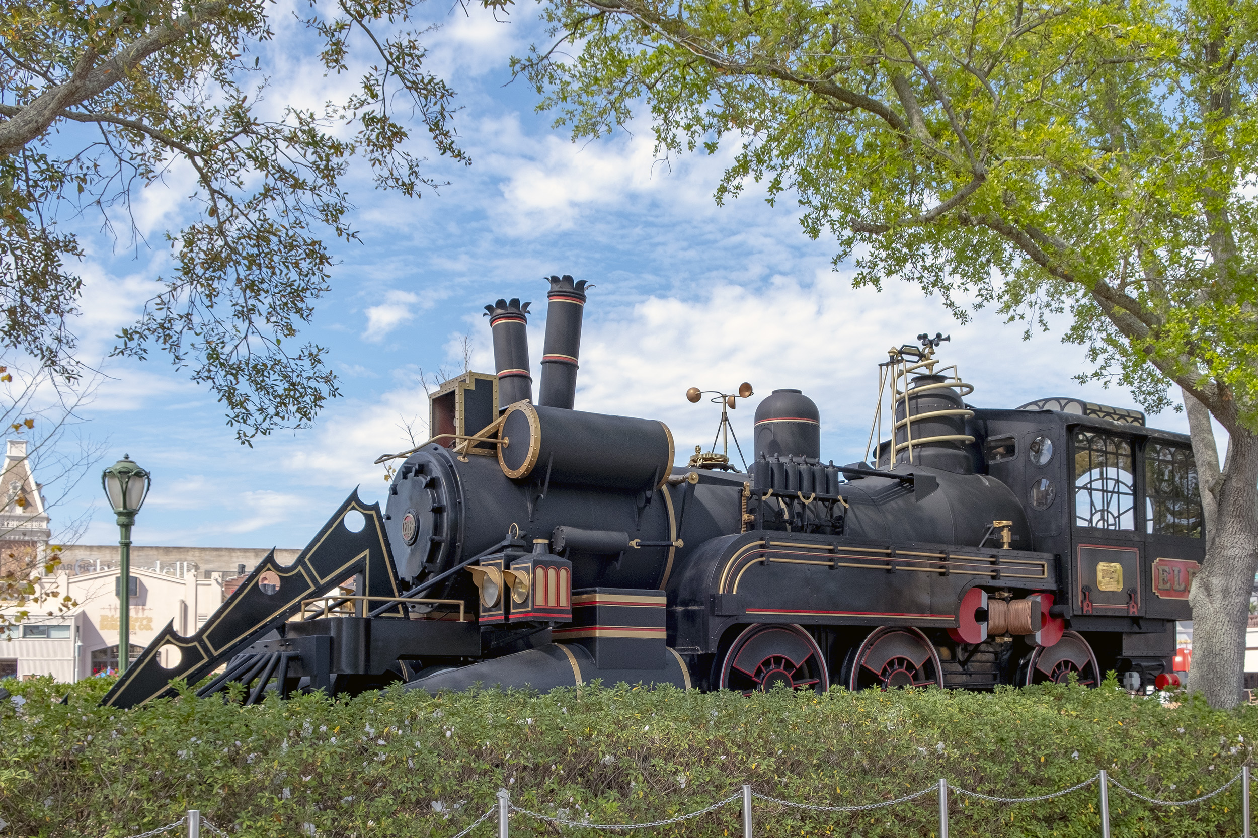 Back to the future train Universal Studios Florida