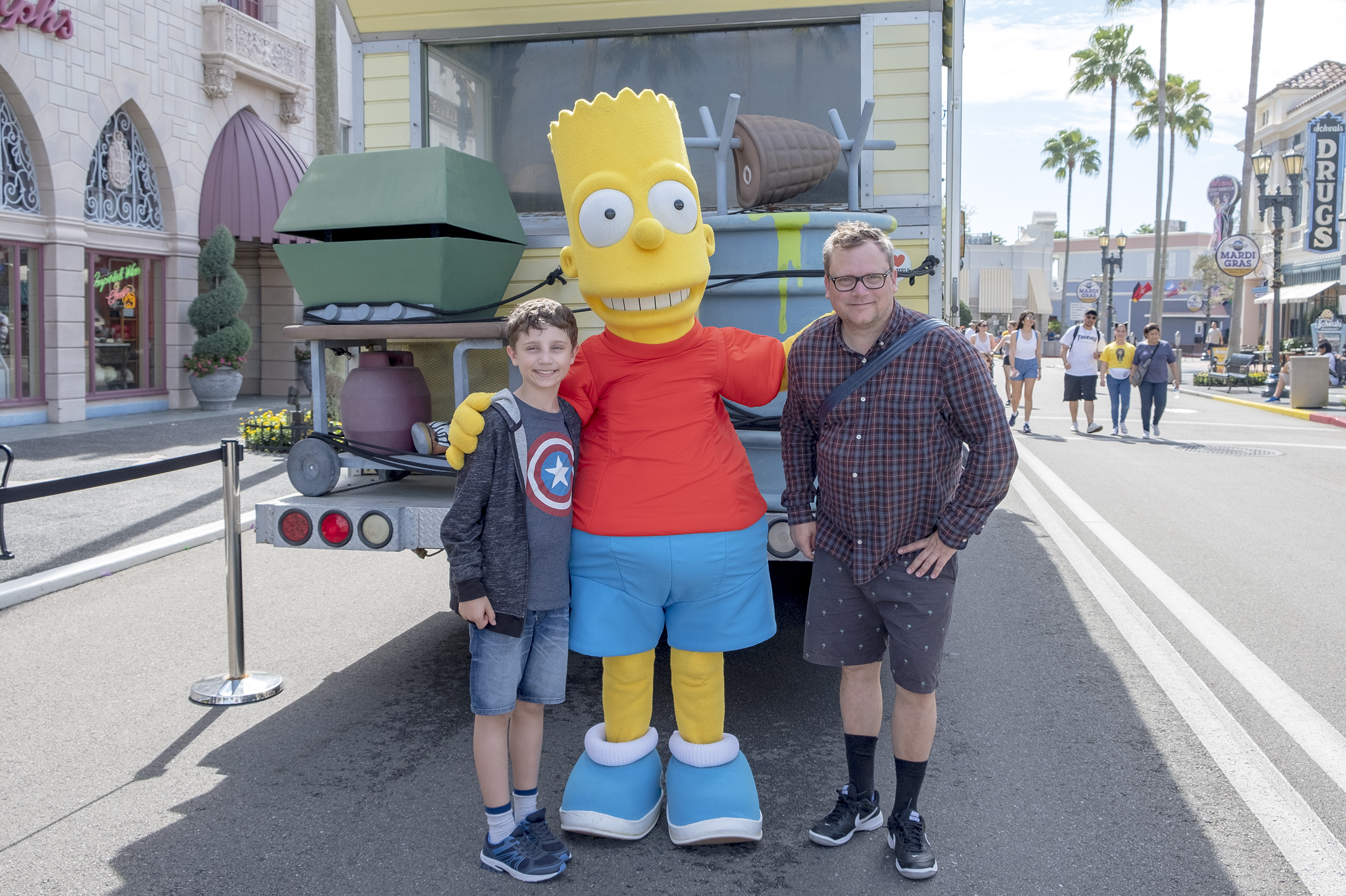 Bart Simpson Universal Studios Florida