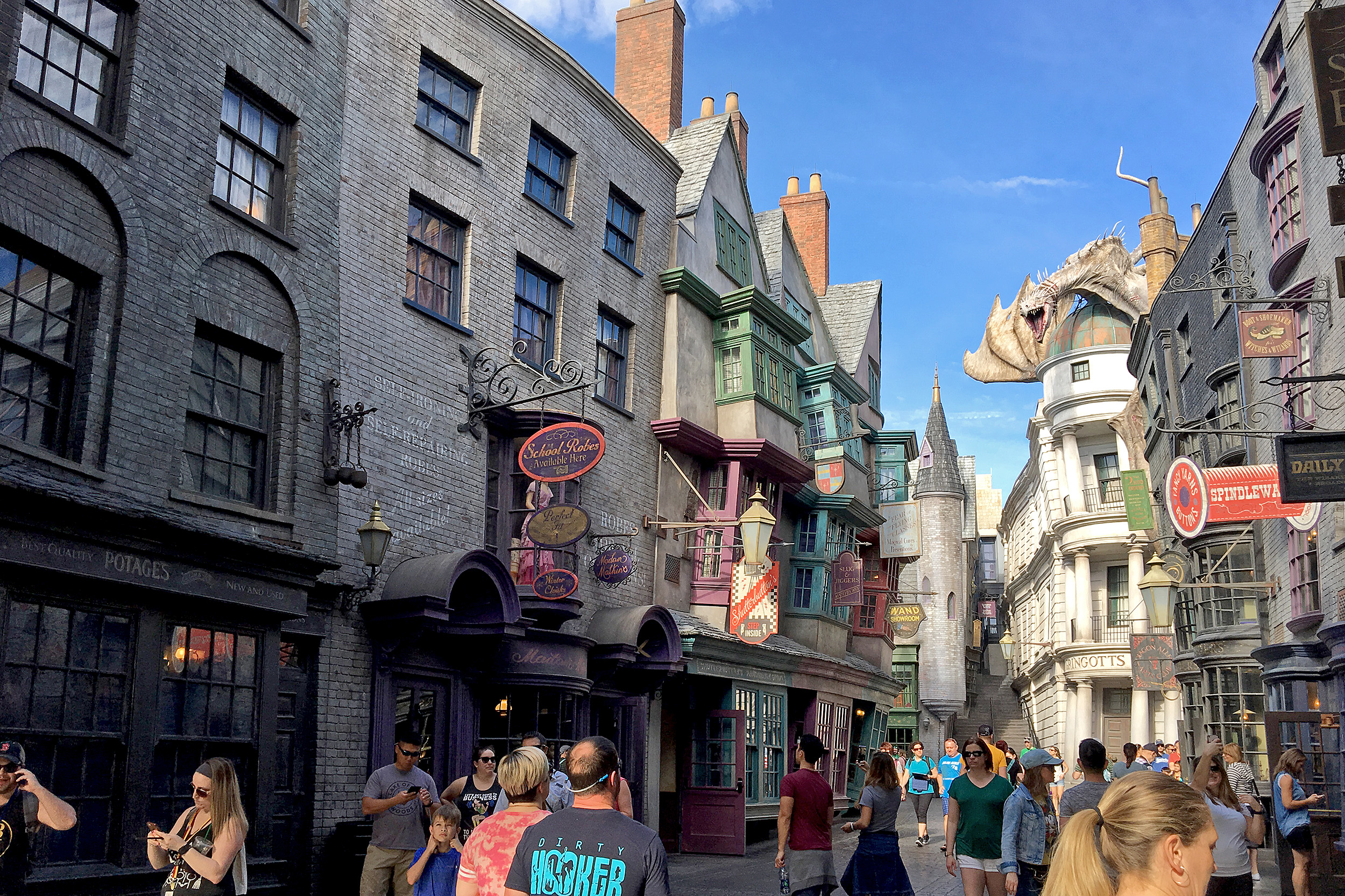 Diagon Alley i The Wizarding World of Harry Potter Universal Studios Florida