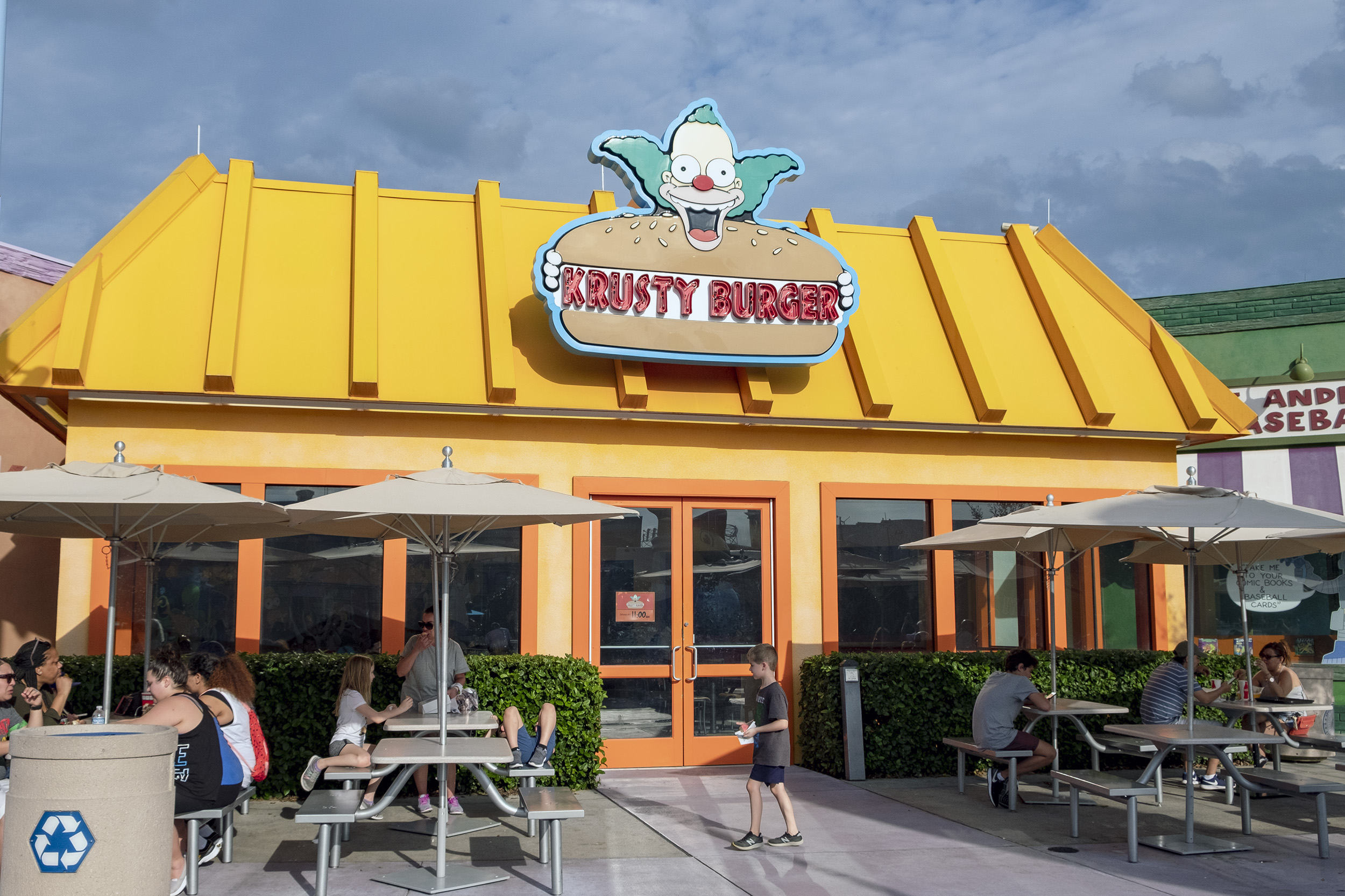 Krusty Burger Simpsons Universal Studios Orlando
