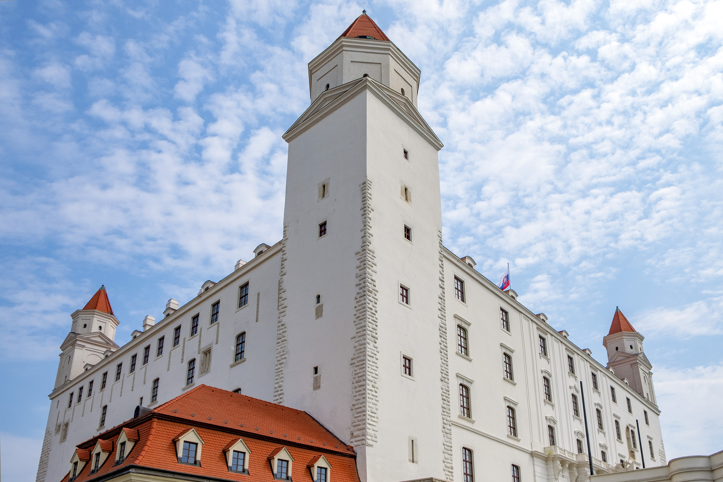 Crown Tower Slottet i Bratislava
